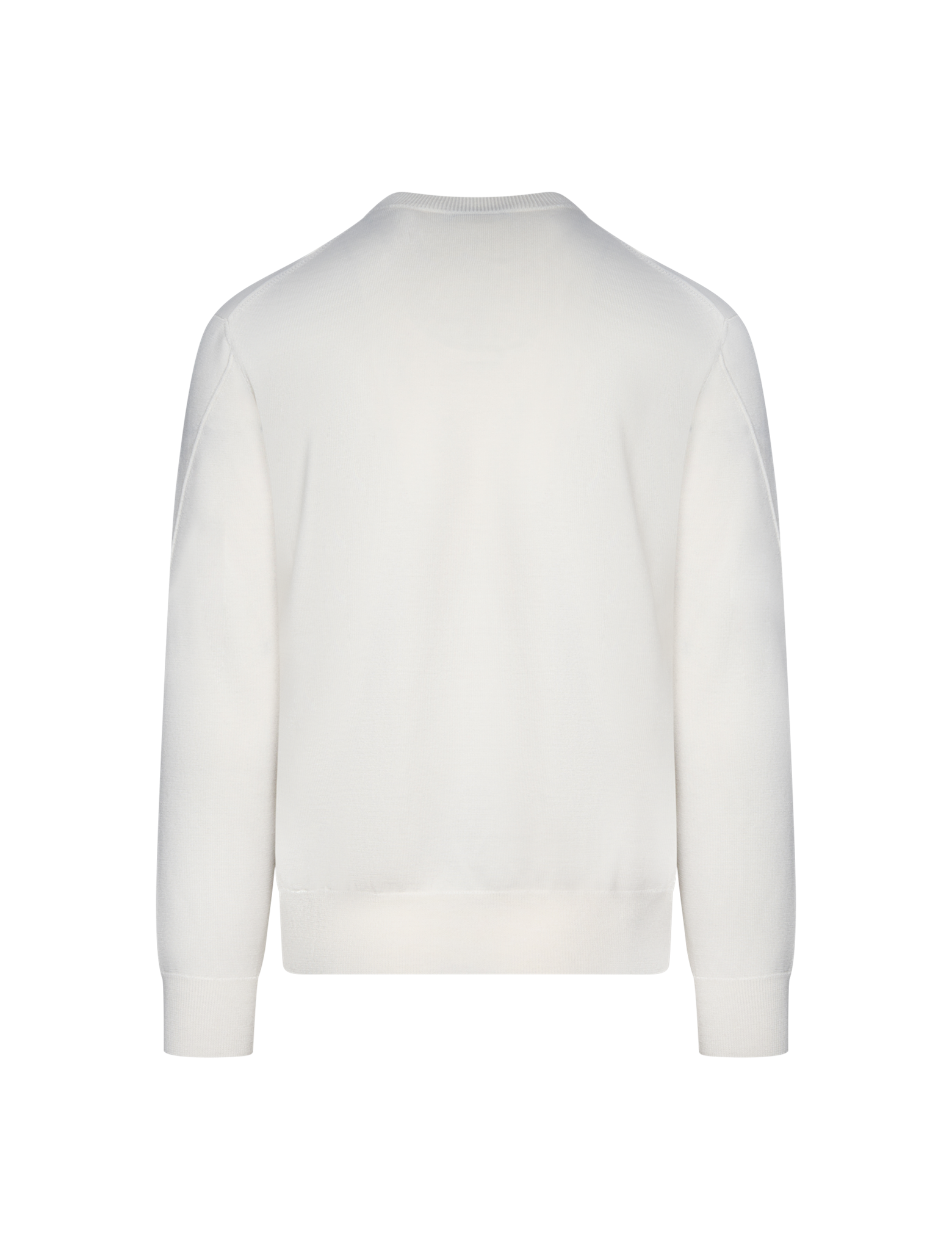 Gros grain logo wool knitwear