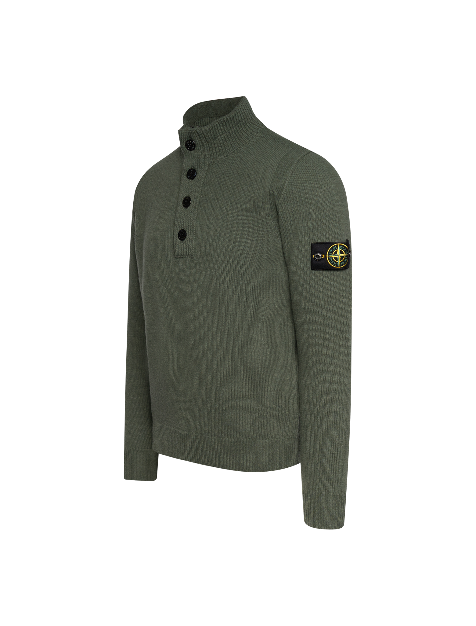 Half-zip lambswool jumper