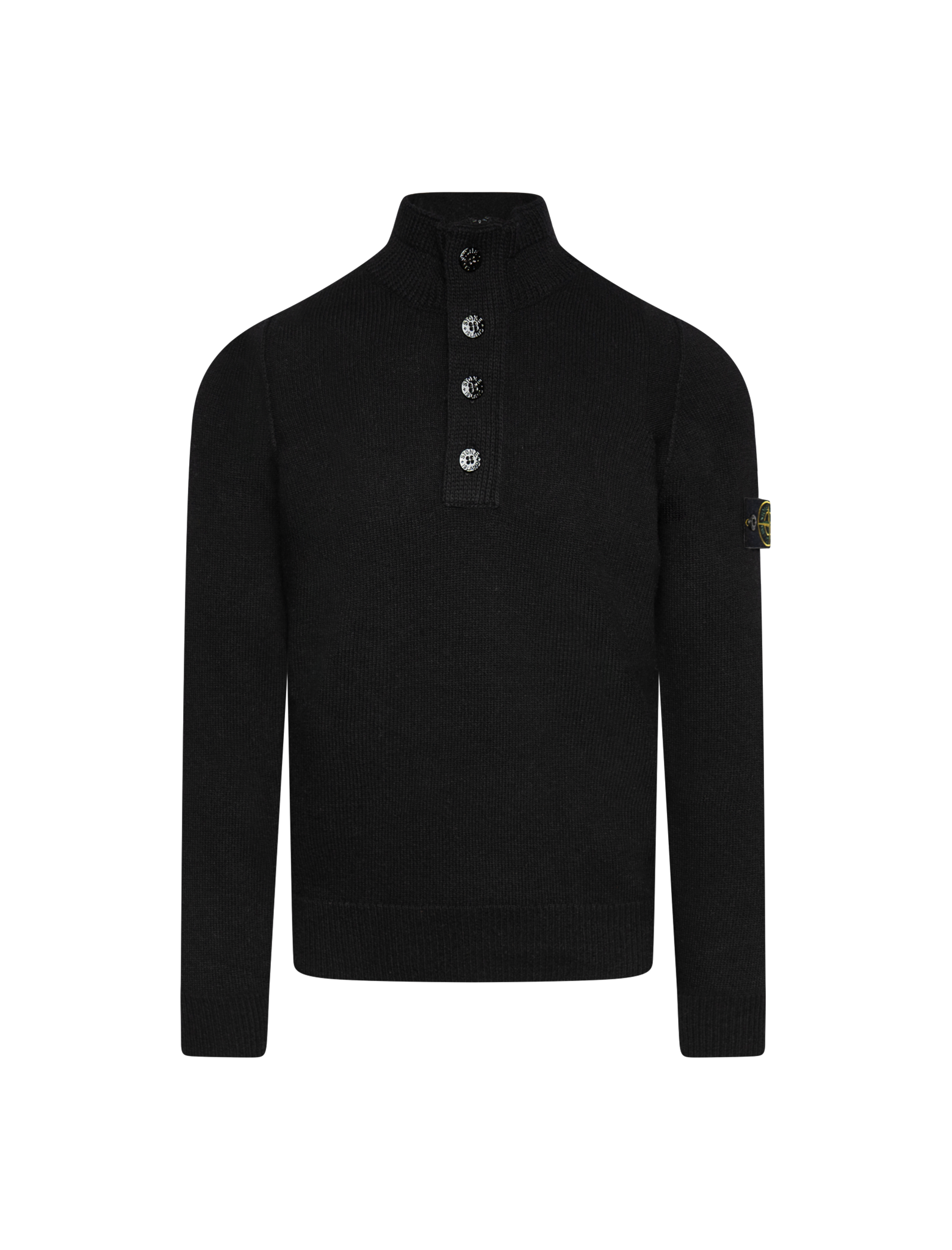 Half-zip lambswool jumper