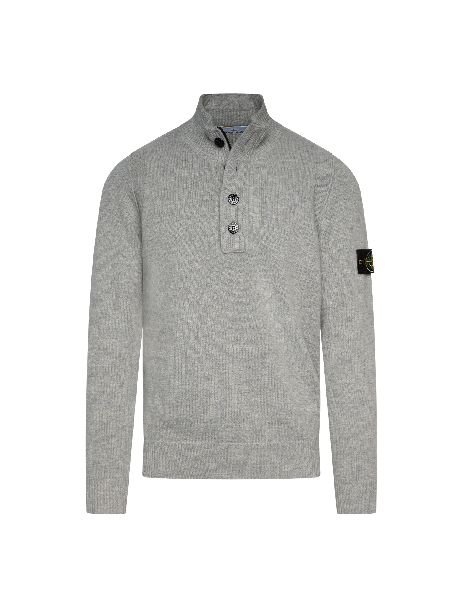 Half-zip lambswool jumper