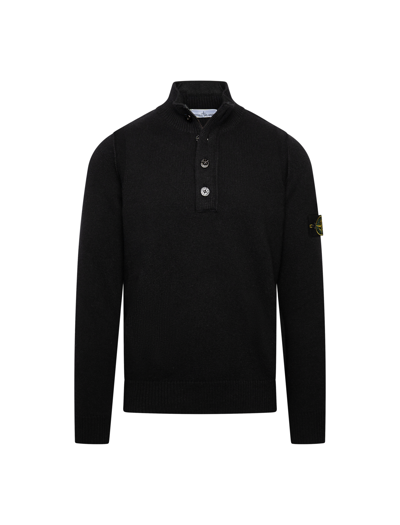 Half-zip lambswool jumper