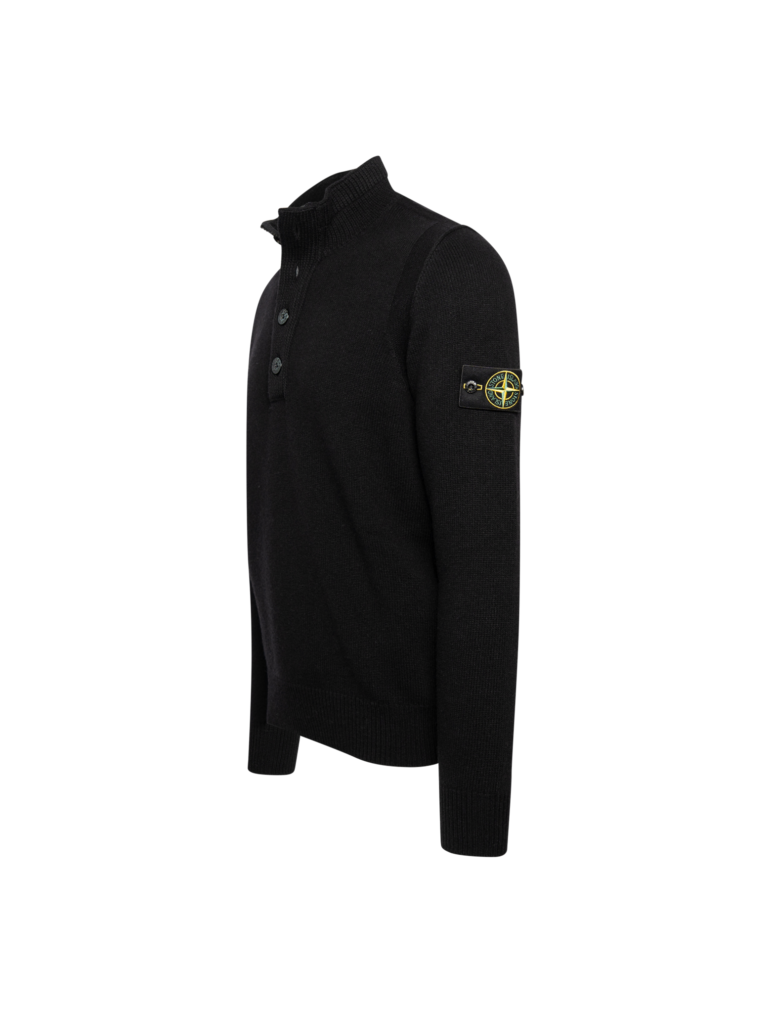 Half-zip lambswool jumper