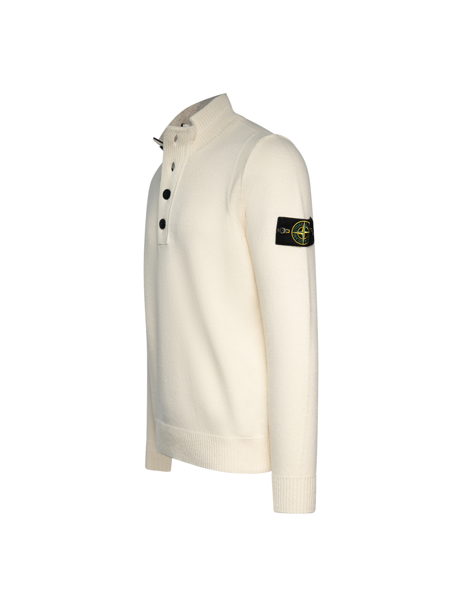 Half-zip lambswool jumper