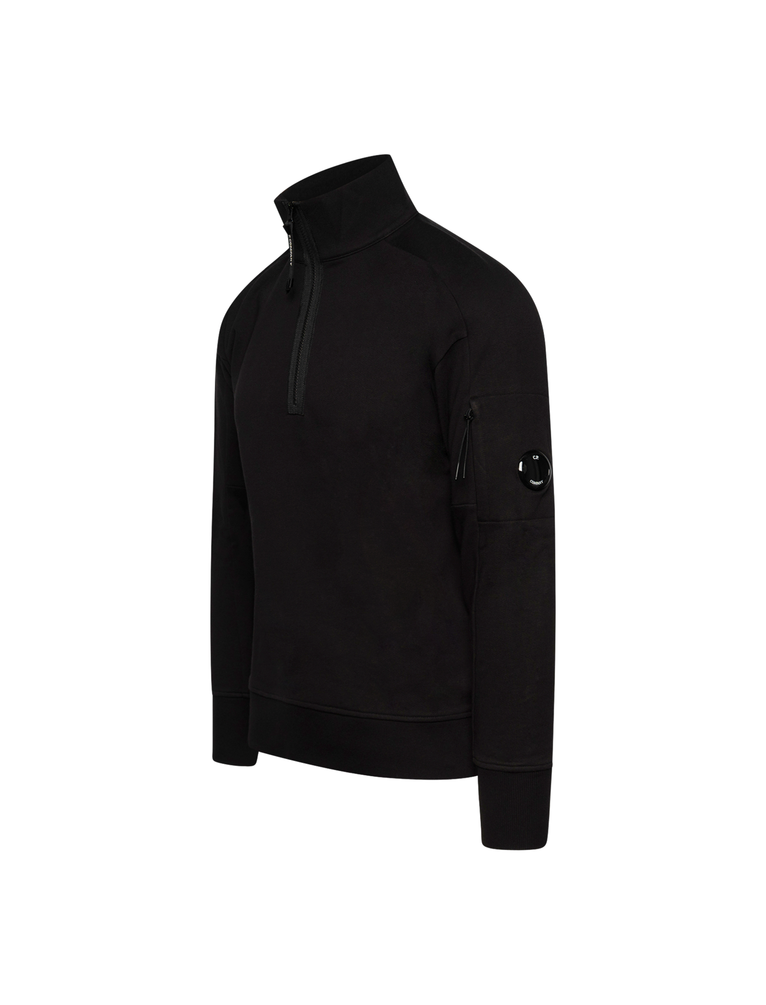 Half zip raised fleece sweater