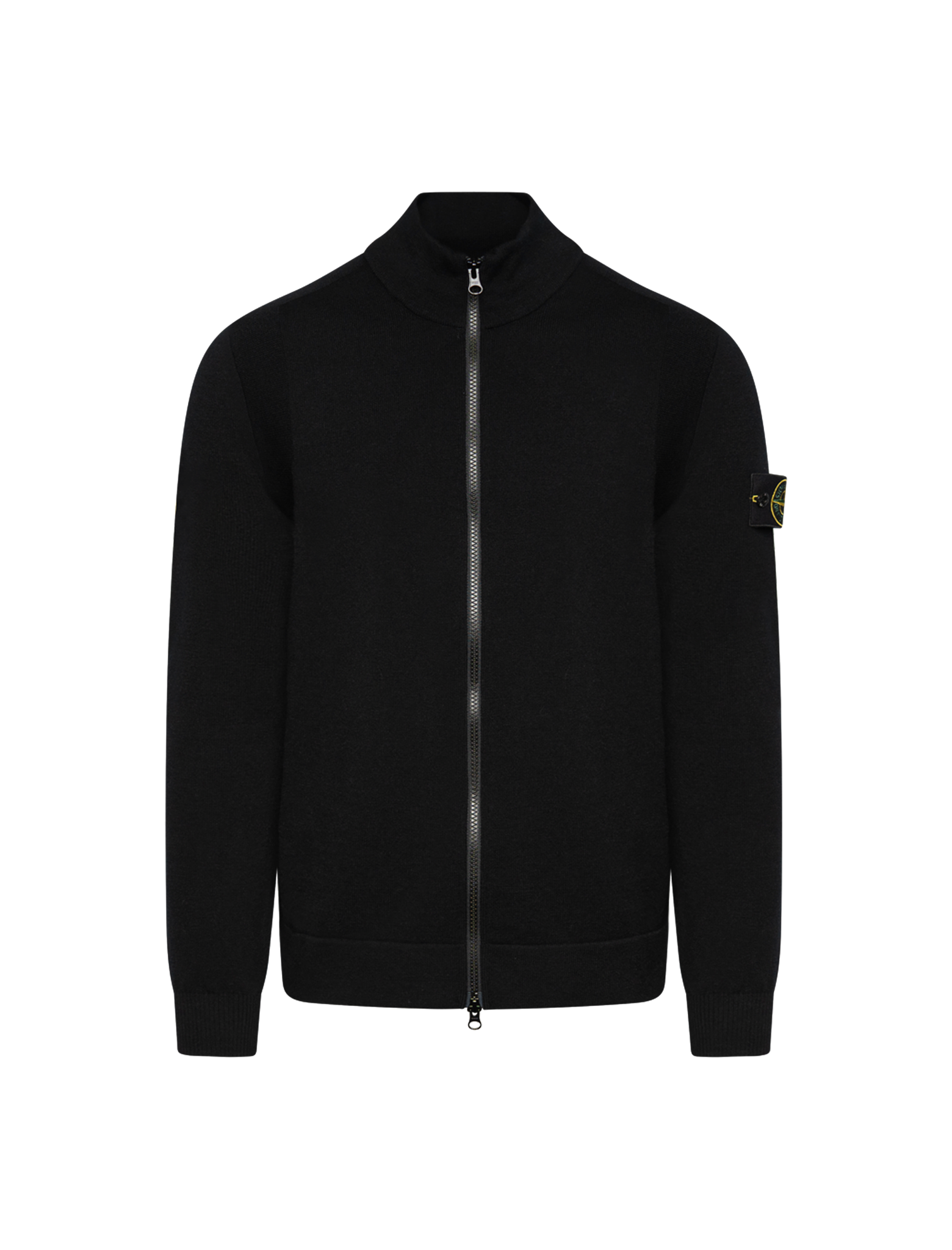 Zipped RWS wool knitwear vest