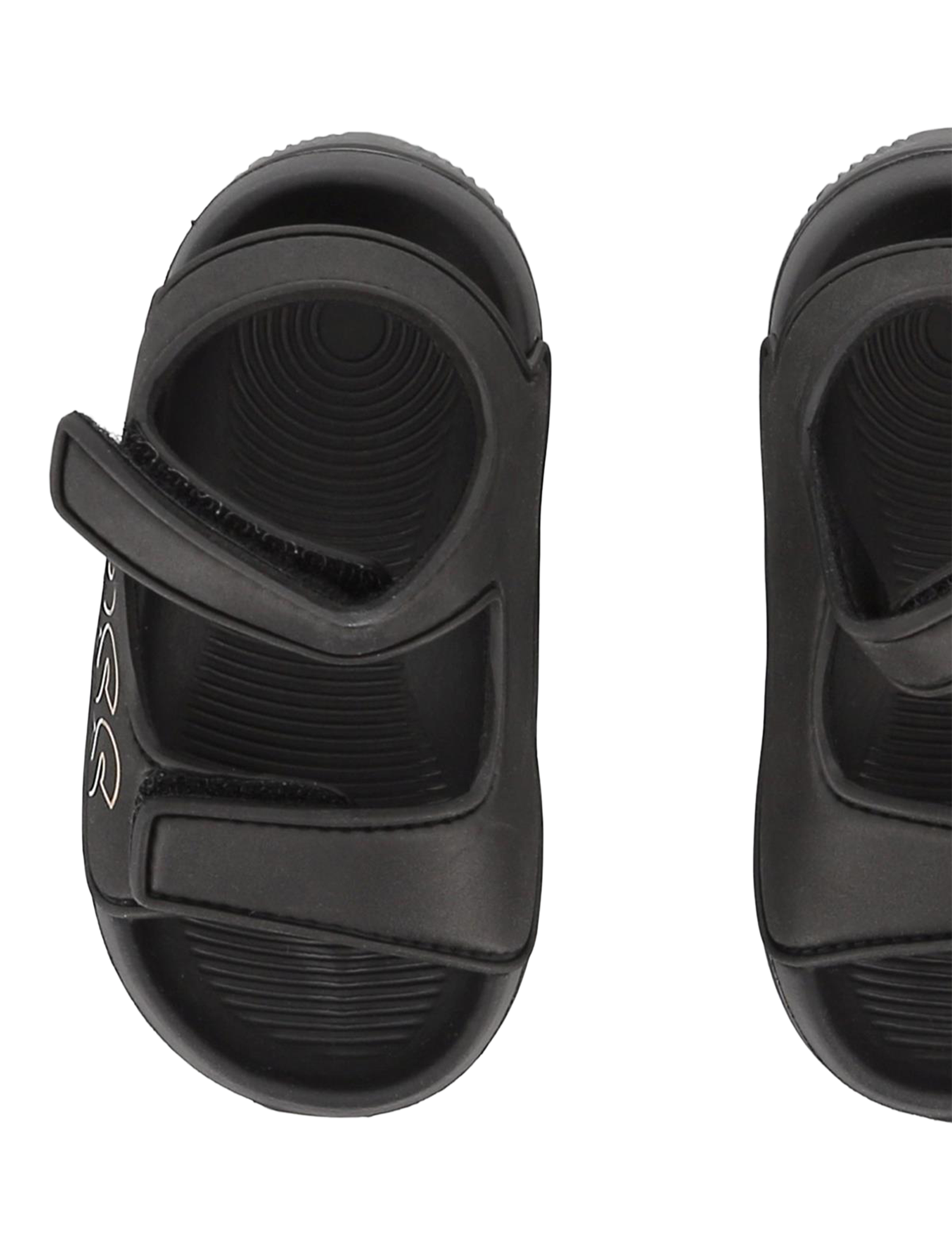 Hook & loop rubber sandals