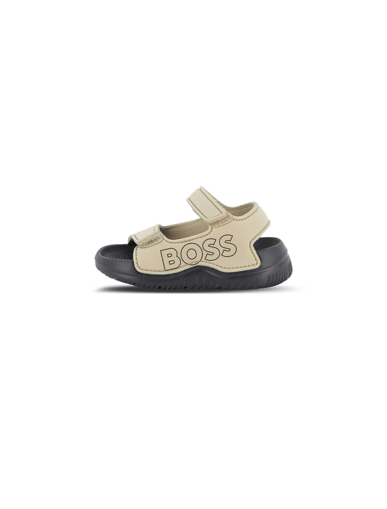 Hook & loop rubber sandals