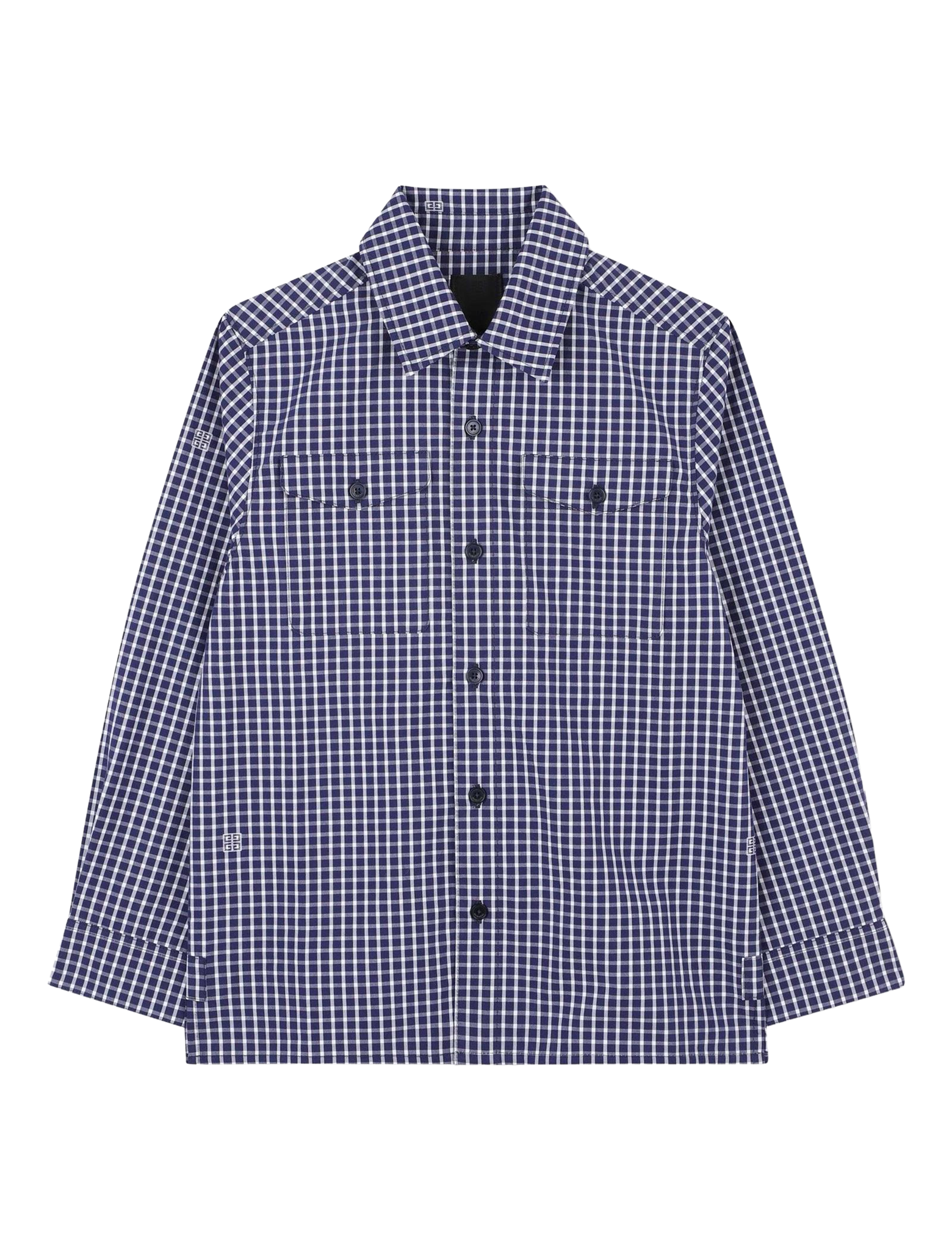 Jacquard cotton shirt