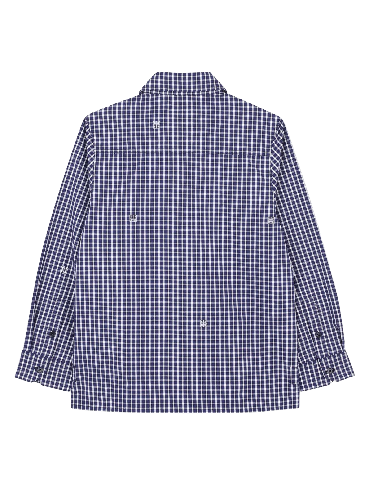 Jacquard cotton shirt
