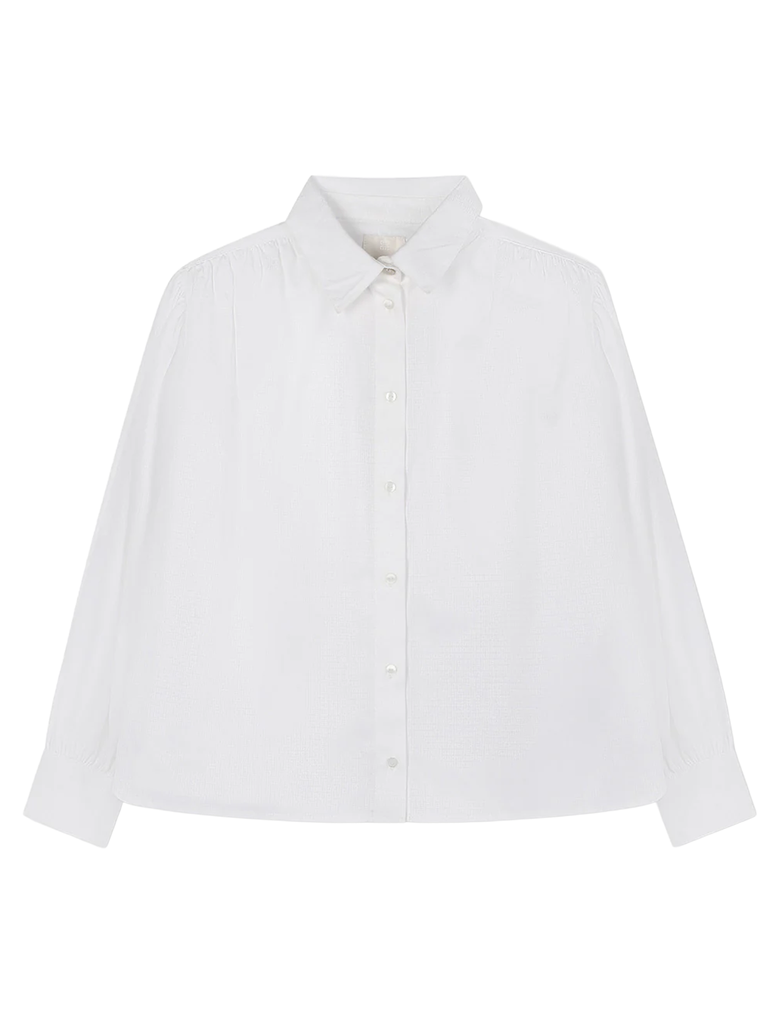Jacquard cotton shirt