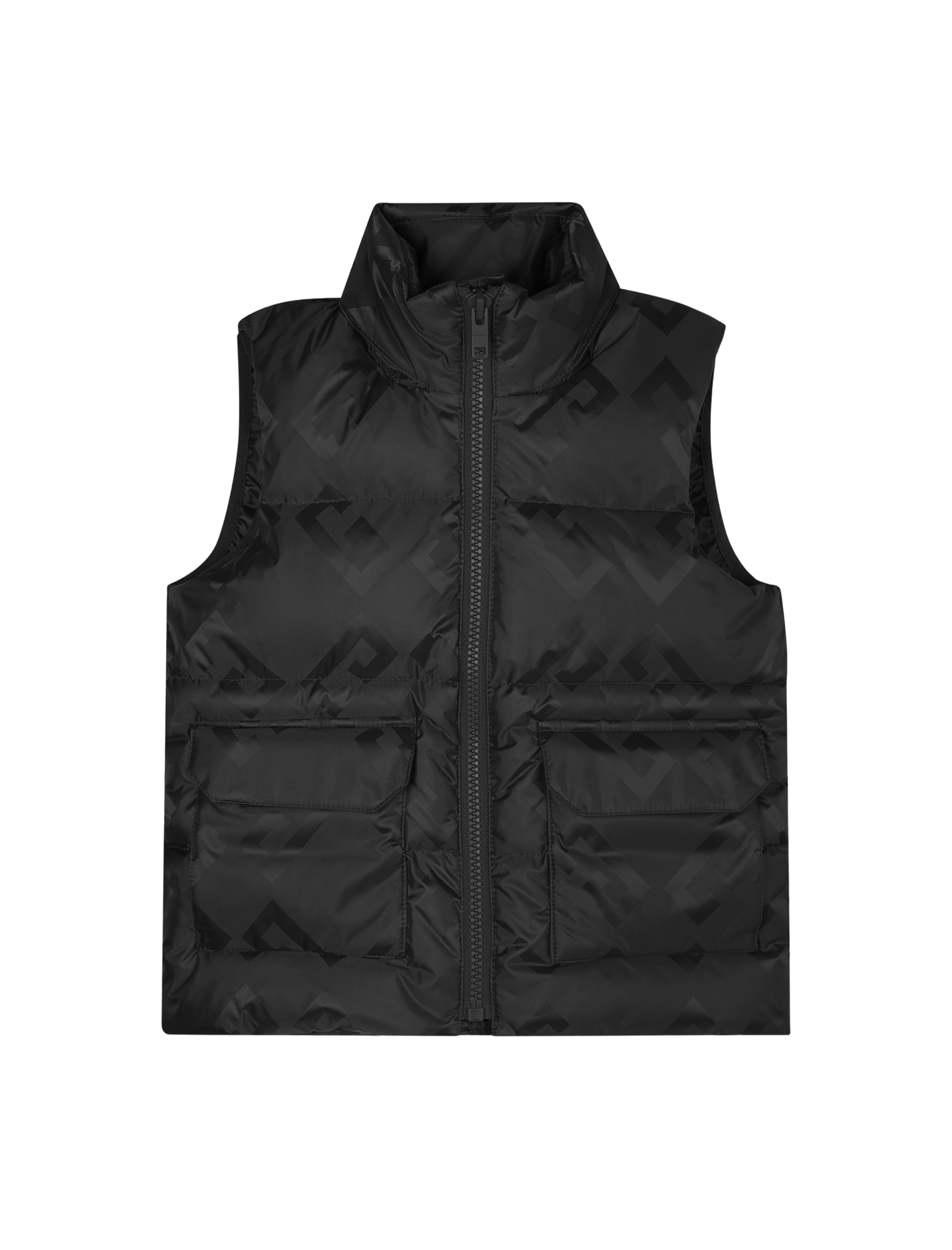 Jacquard padded bodywarmer