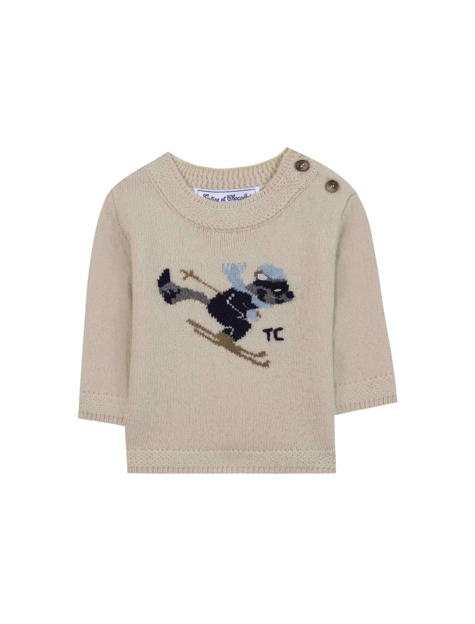 Knitted Ratton Laver jumper