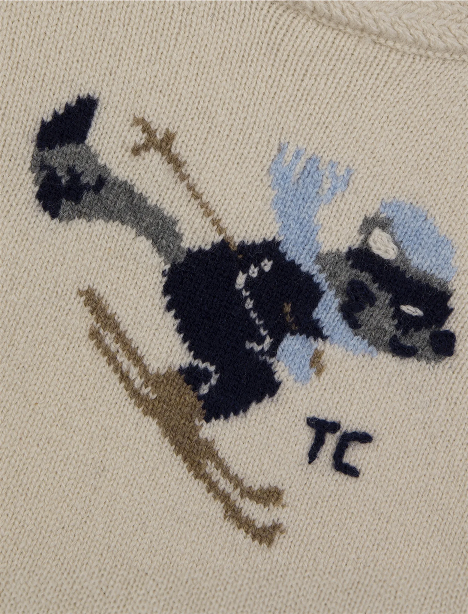 Knitted Ratton Laver jumper