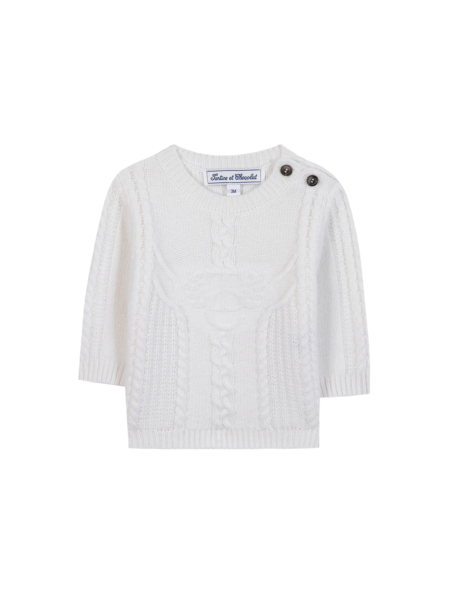 Knitted TC signature jumper