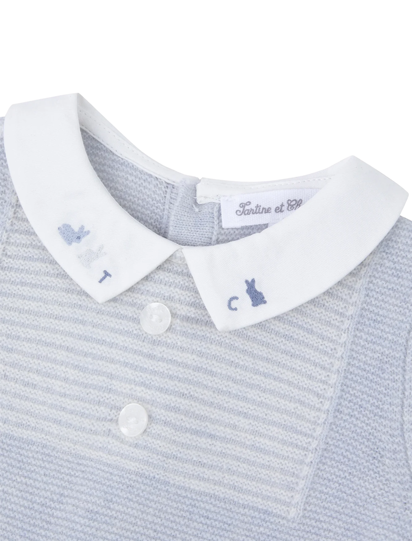 Knitted babygrow