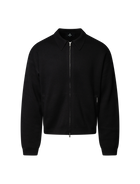 Knitted coach jacket