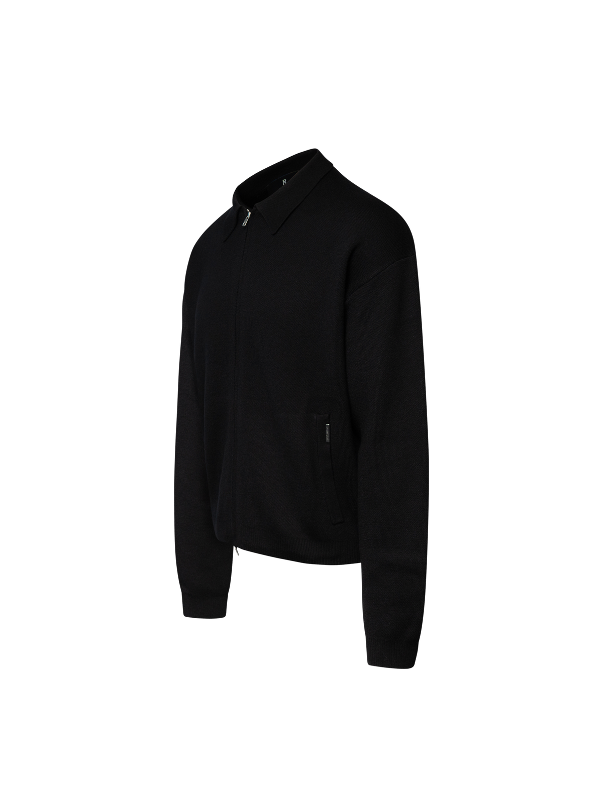 Knitted coach jacket