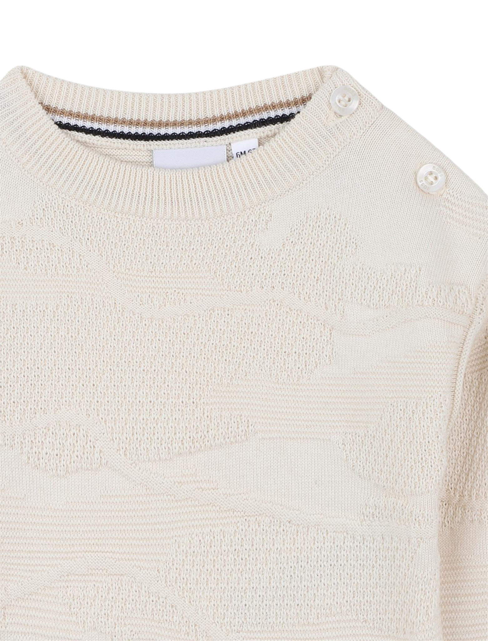 Knitted crewneck jumper
