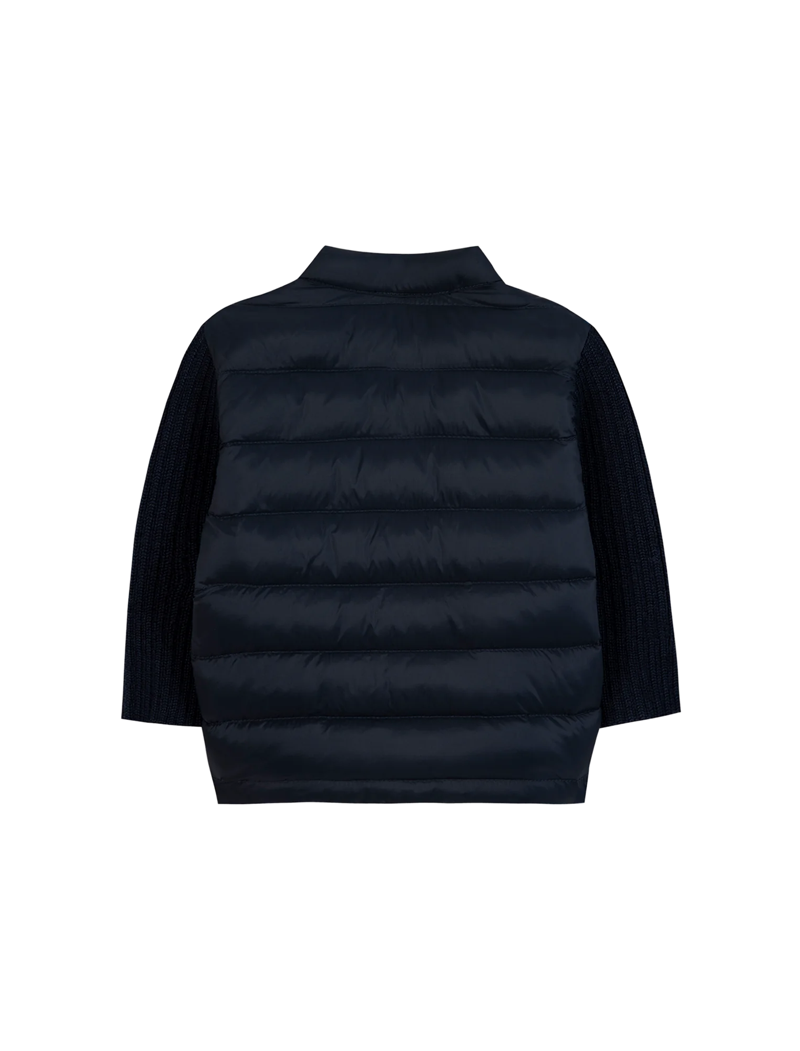 Knitted down jacket