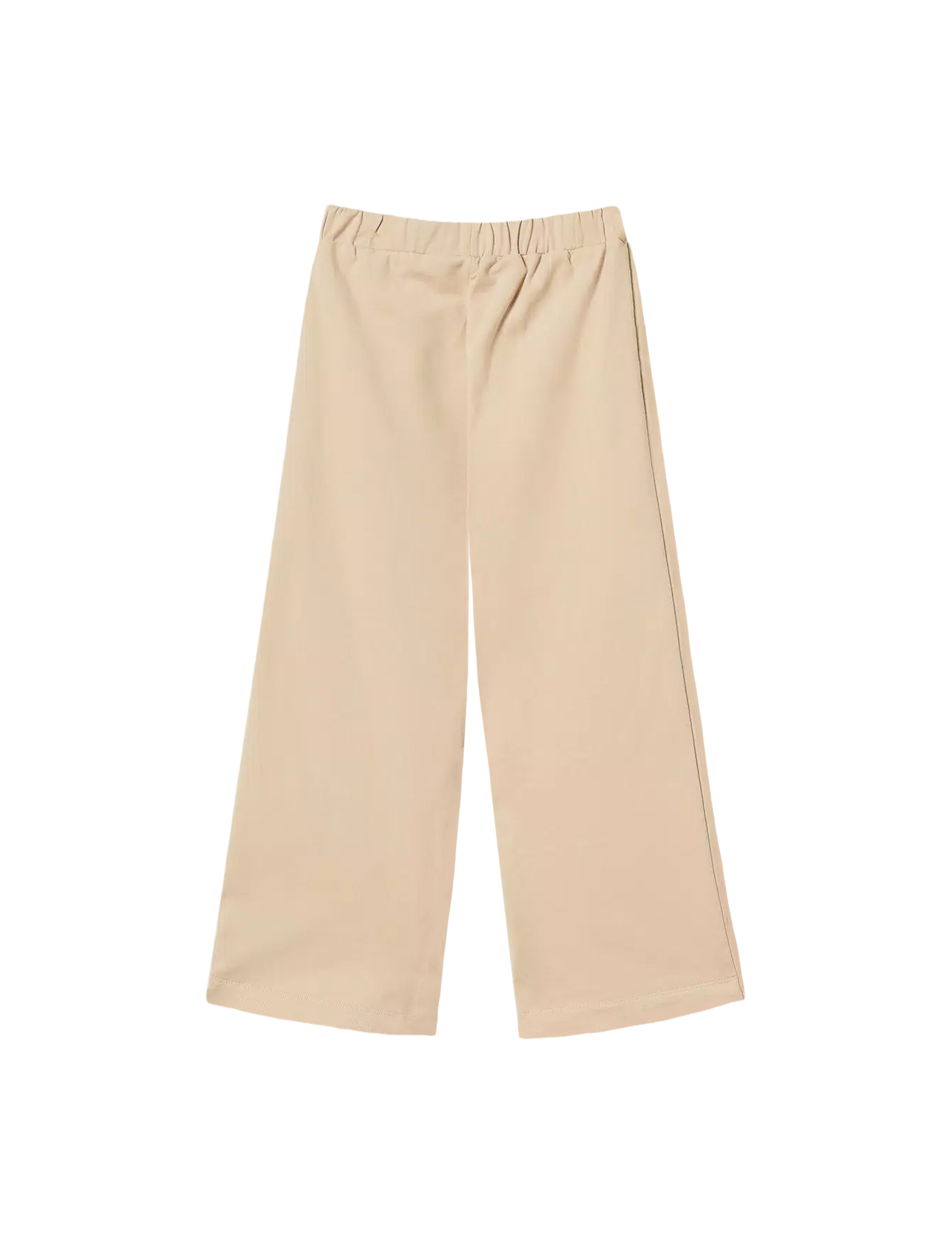 Knitted flared trousers