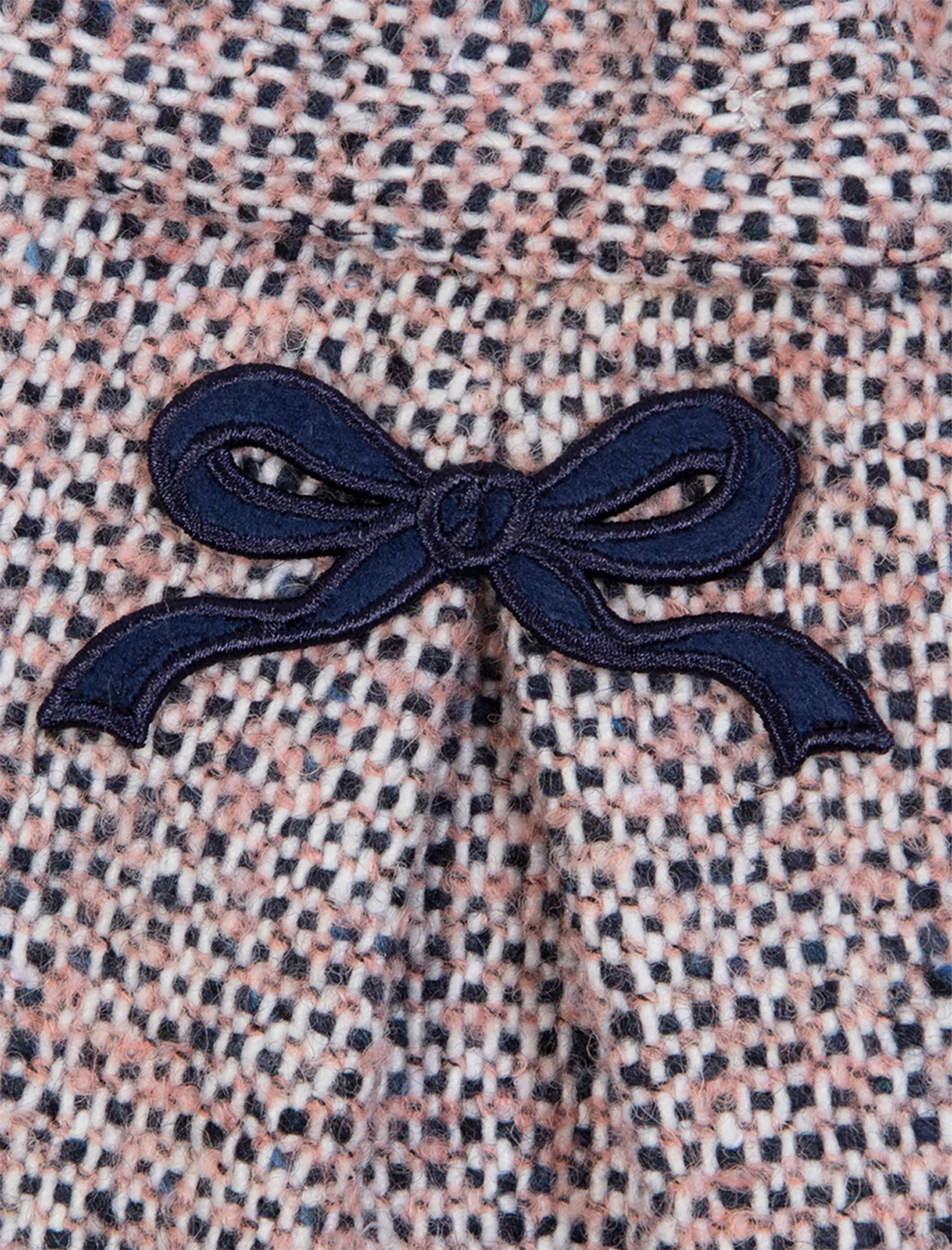 Knitted tweed short