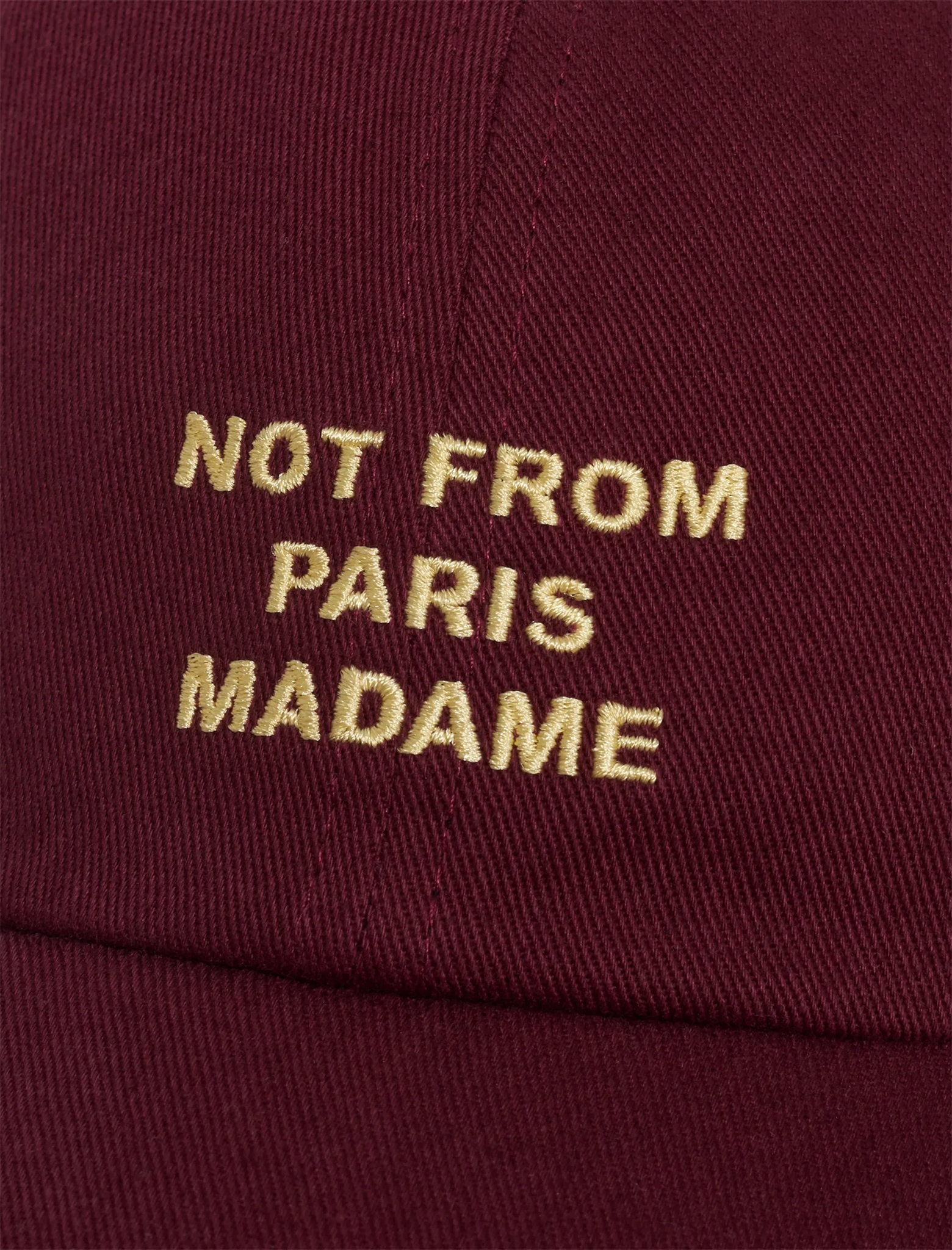 La Casquette Slogan cap