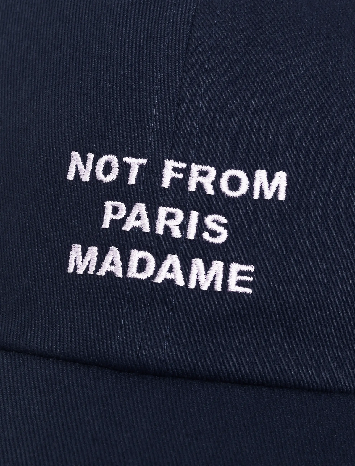 La Casquette Slogan cap