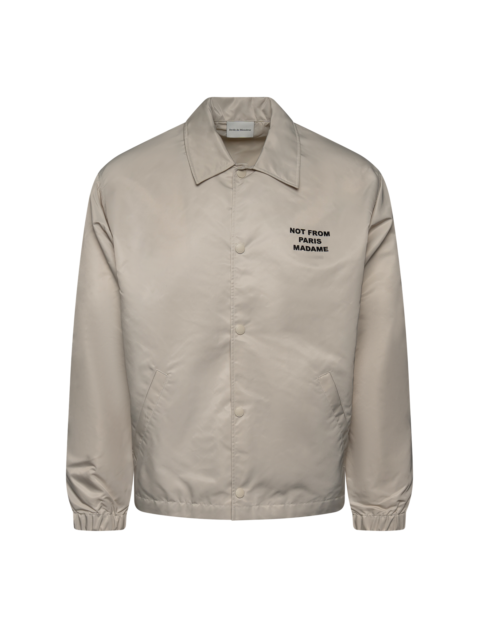La Veste Slogan overshirt