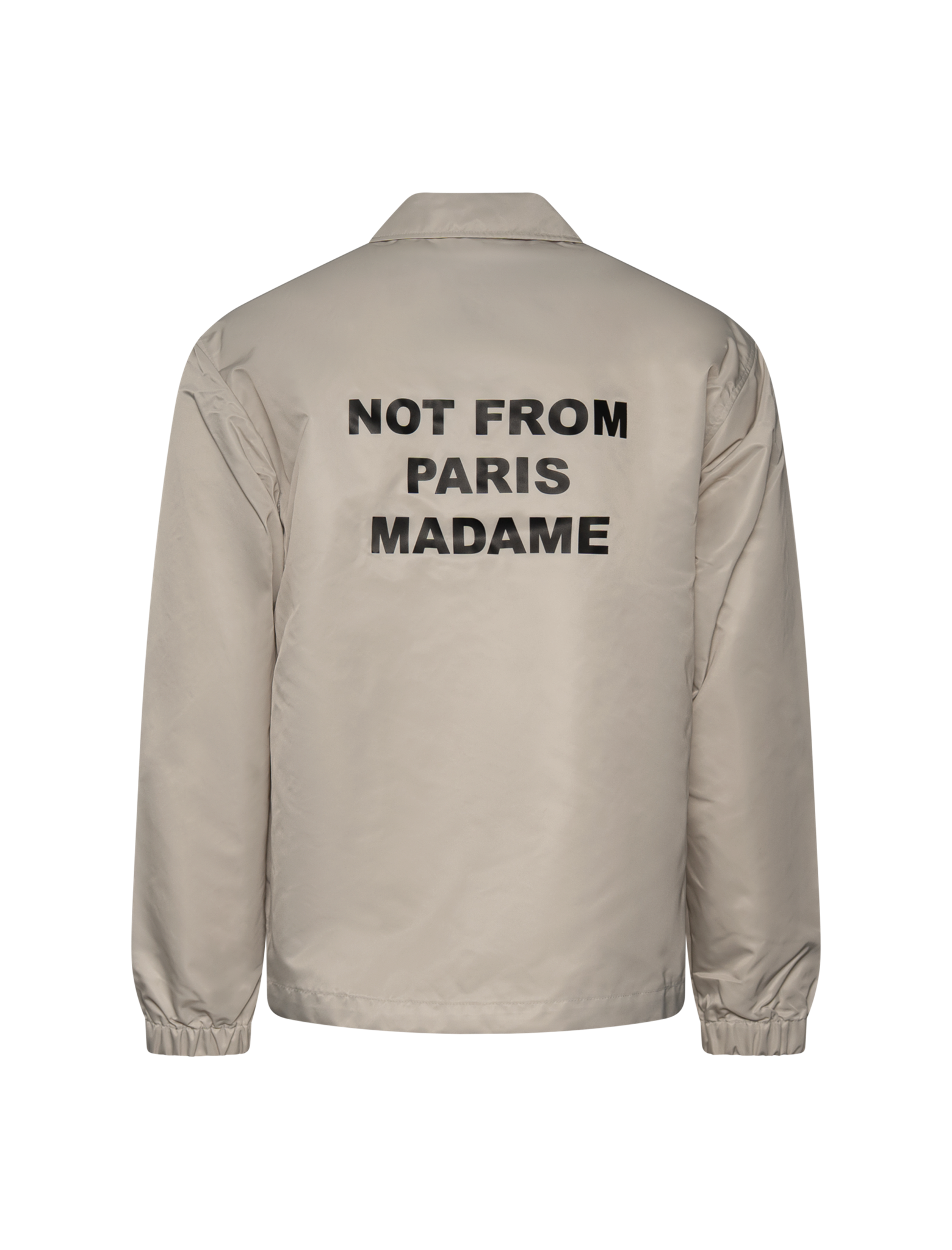 La Veste Slogan overshirt