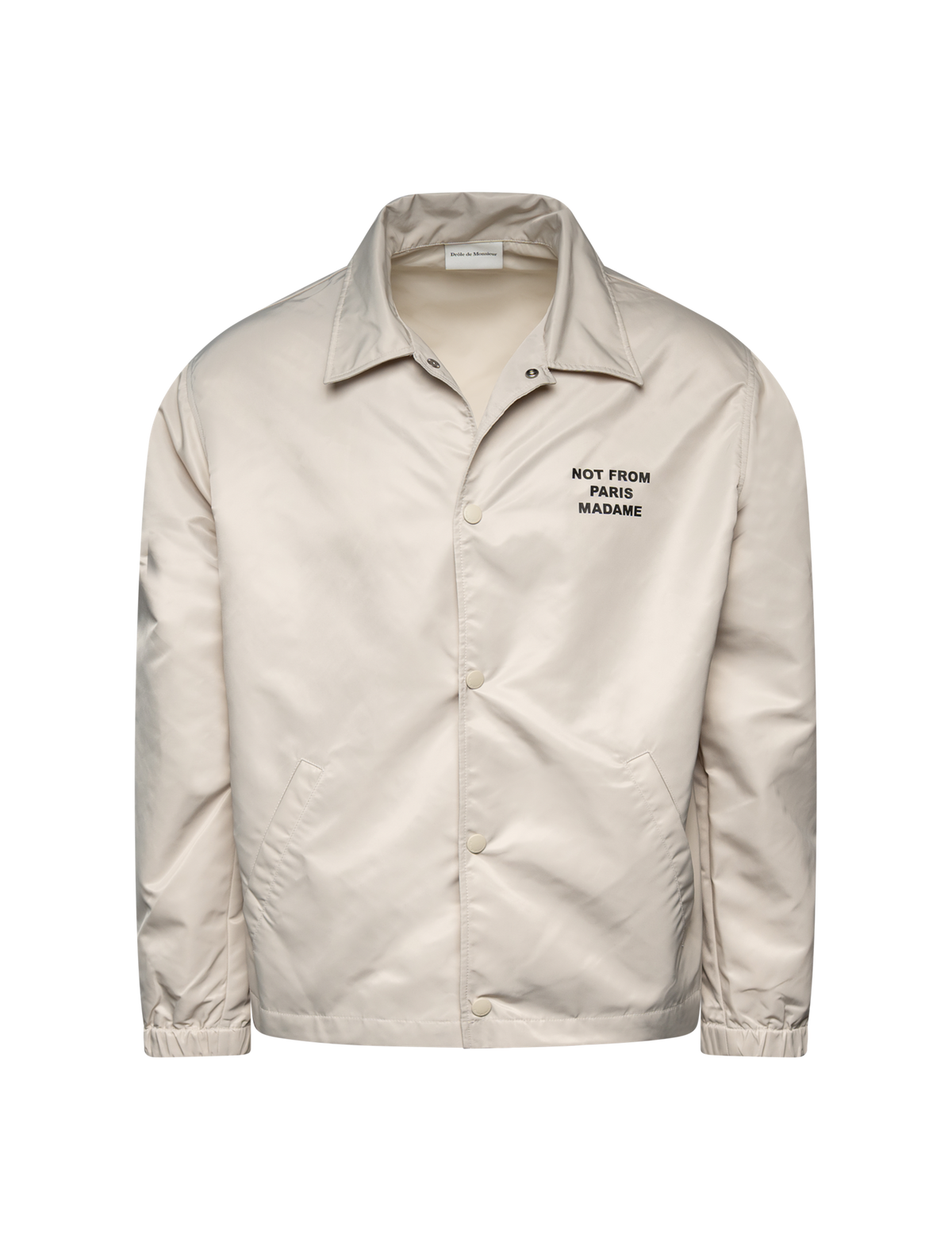La Veste Slogan overshirt