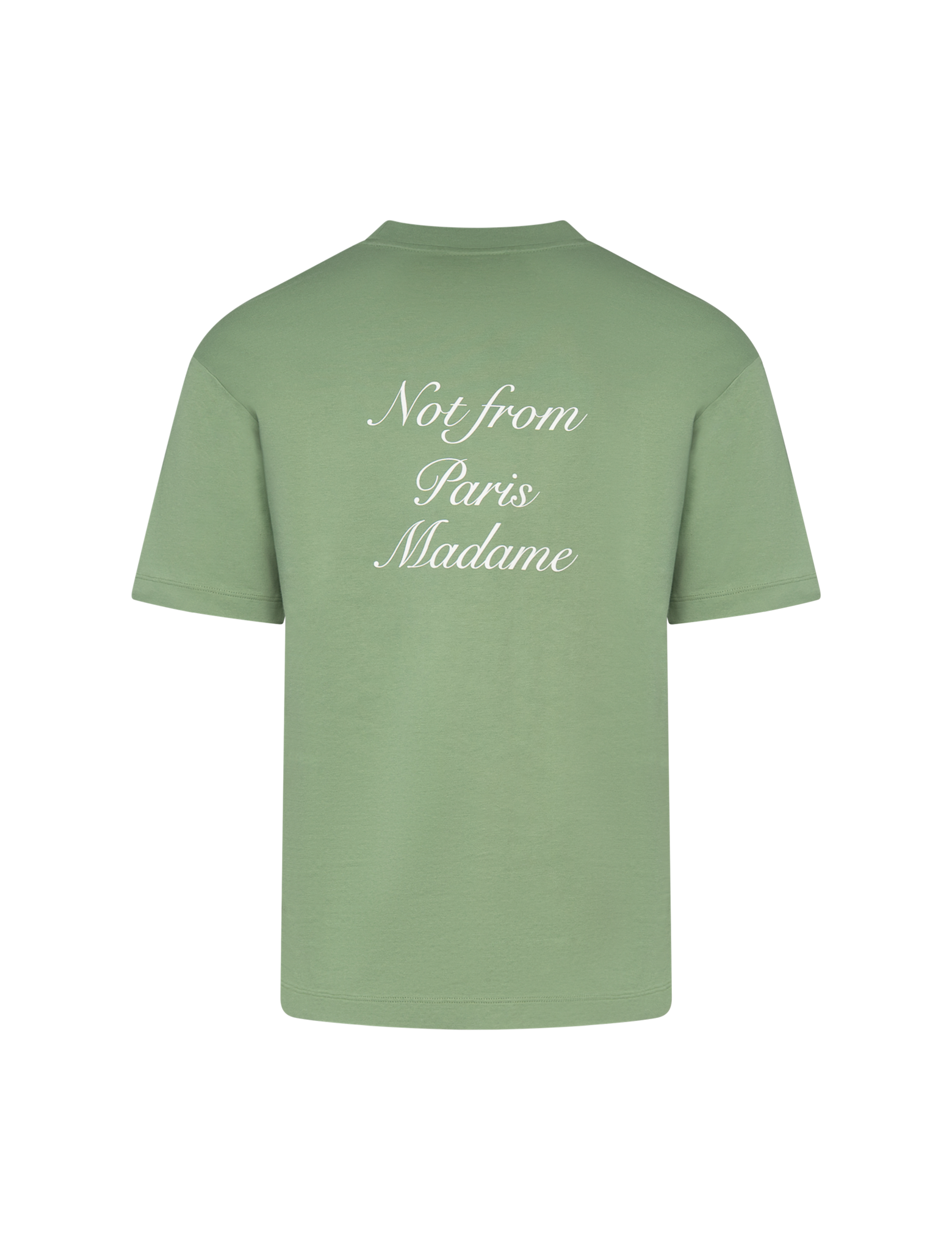 Le T-shirt Slogan Calligraphy