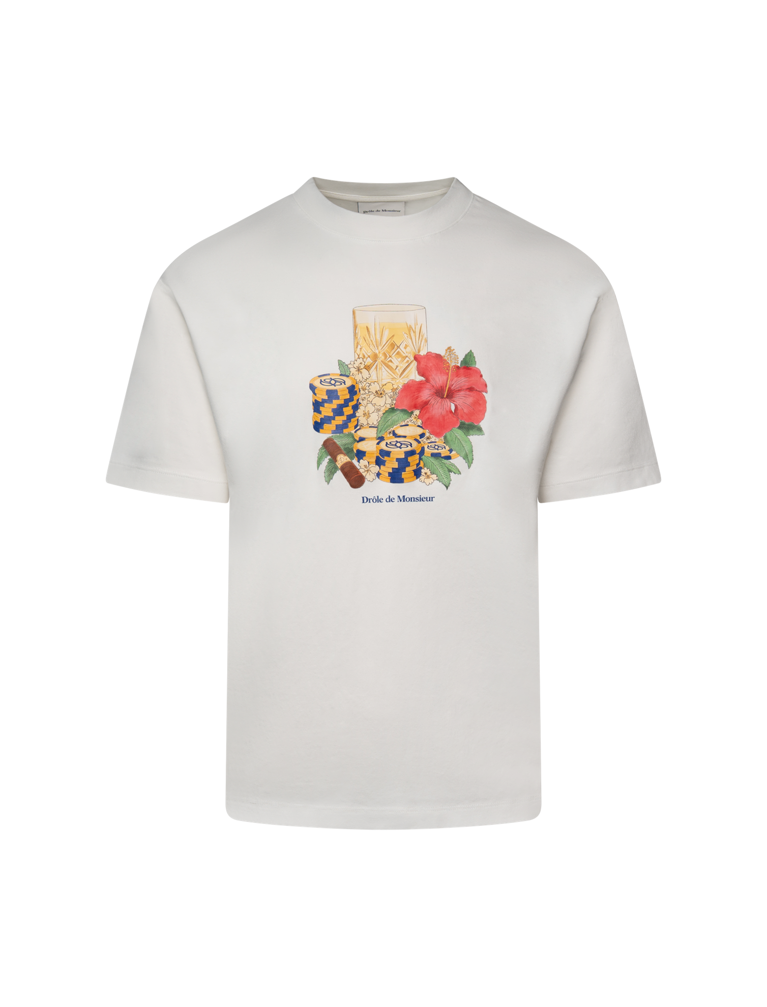 Le T-shirt Slogan Hibiscus