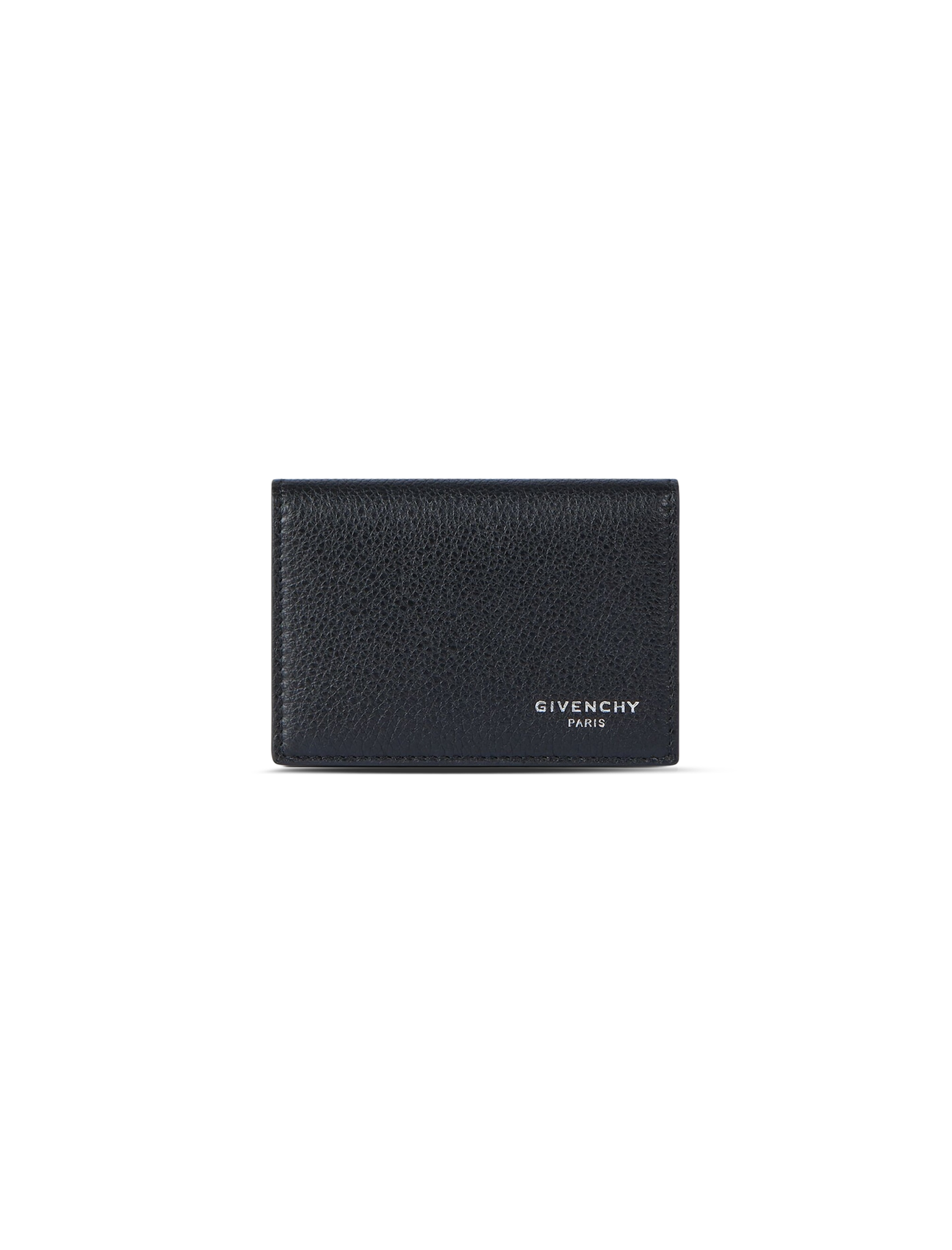 Leather flap card holder