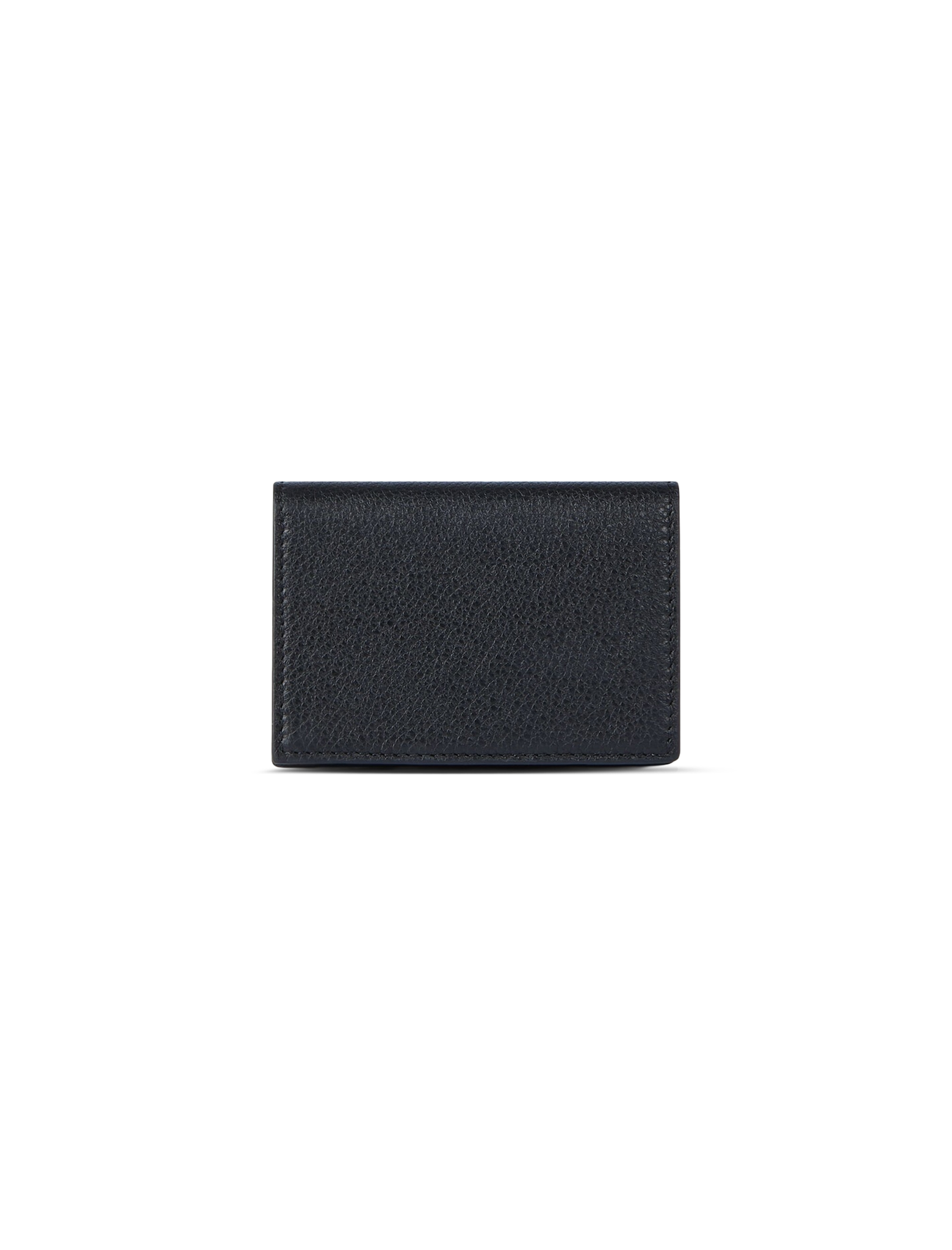 Leather flap card holder
