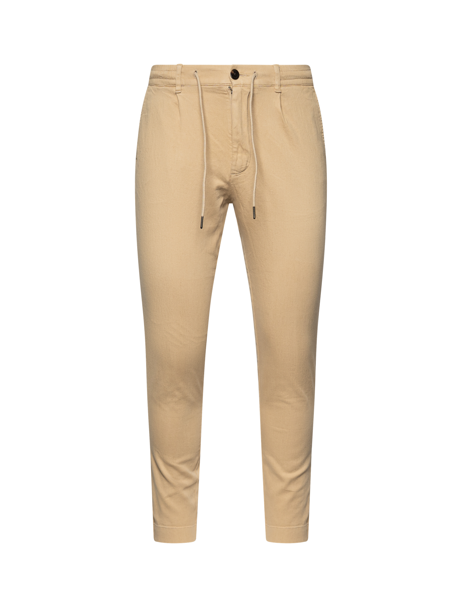 Linen blend trousers