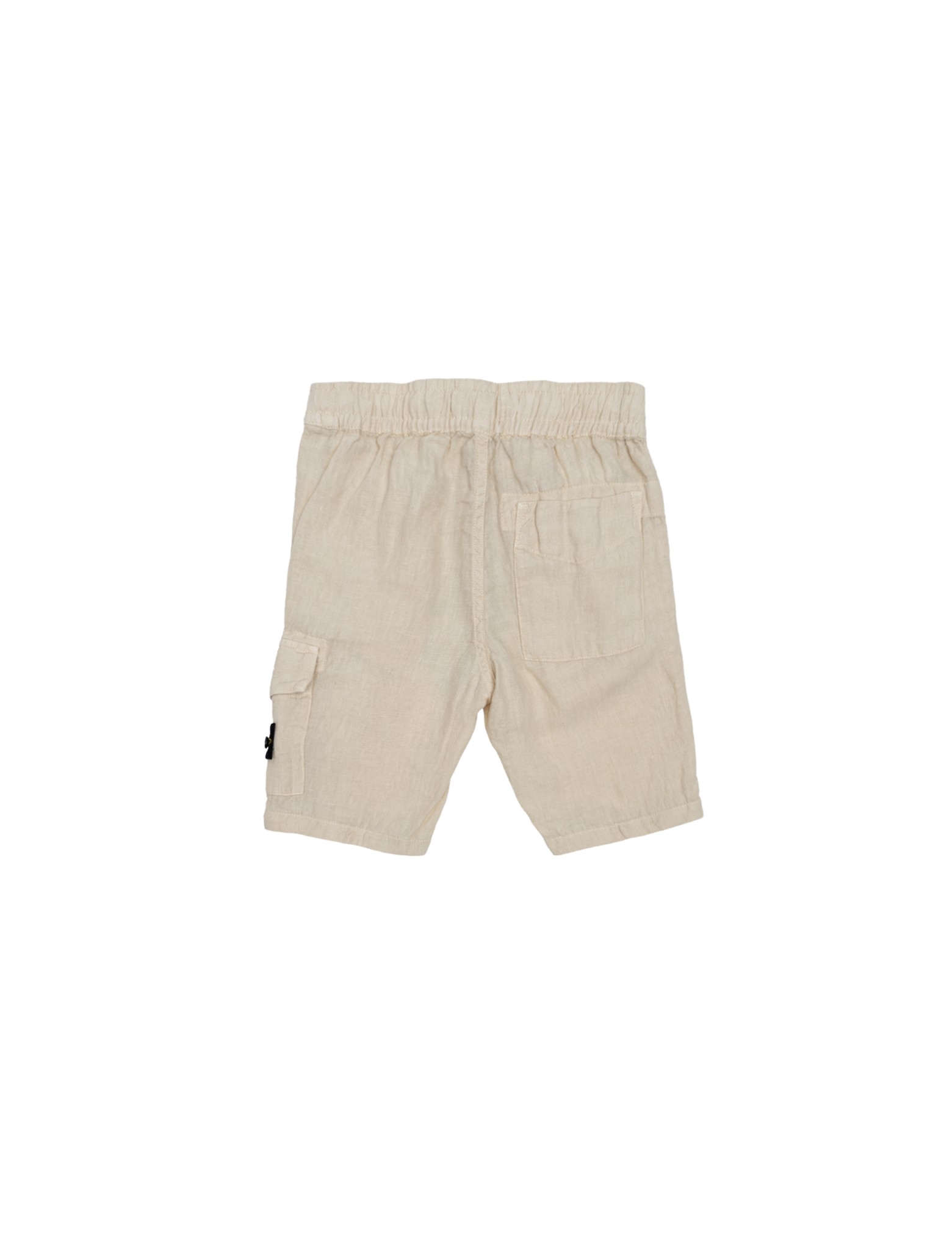 Linen cargo shorts