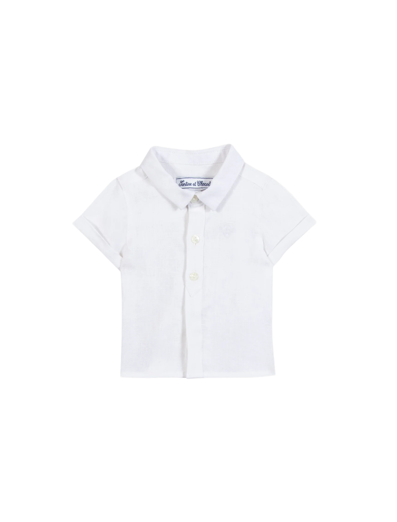 Linen short sleeve shirt