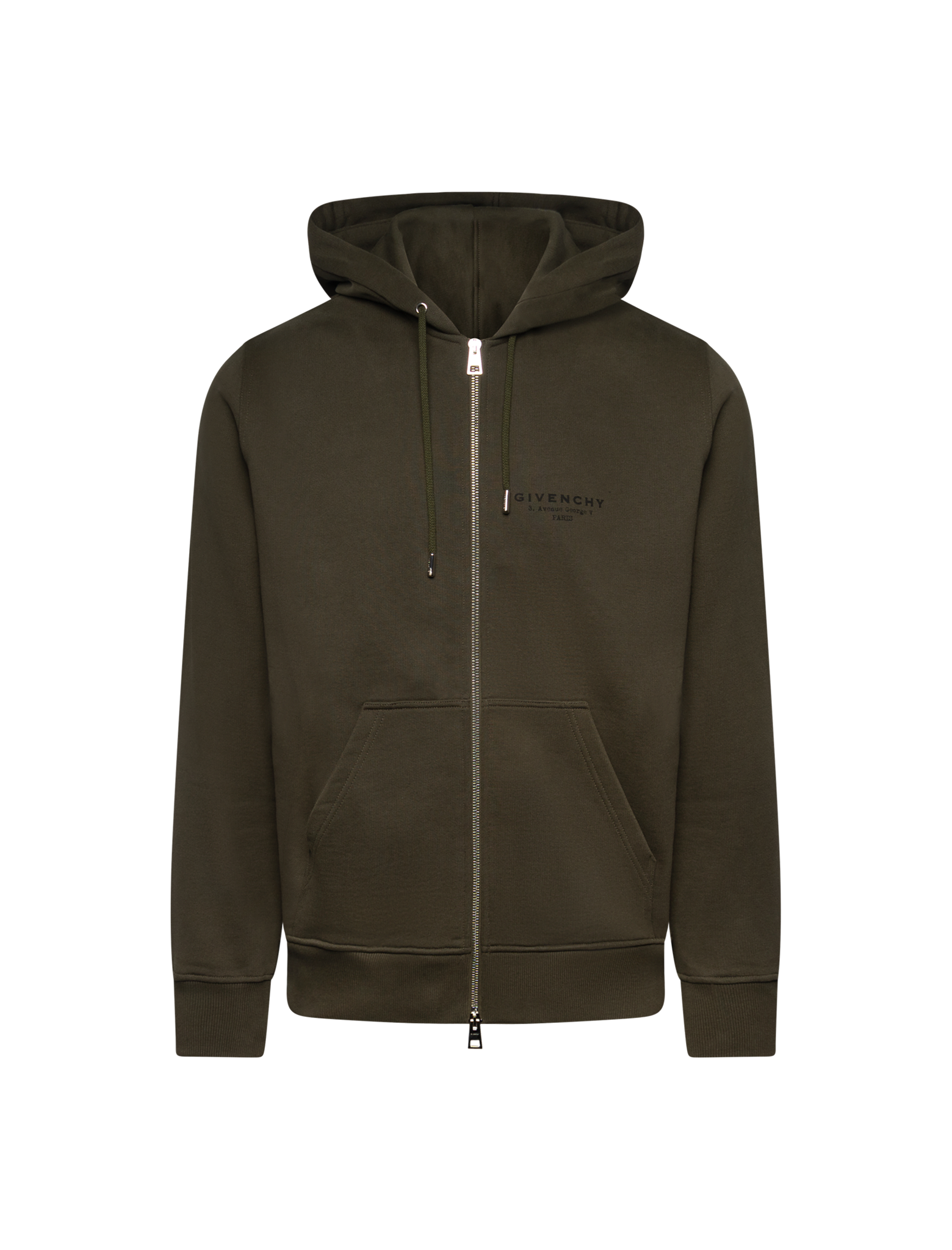 Logo Stamp print hooded vest