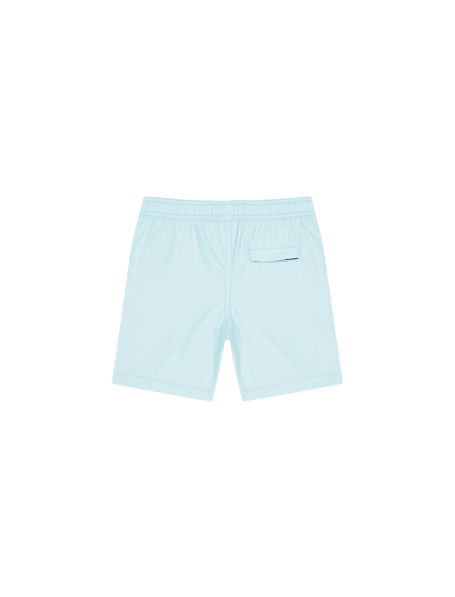 Logo brushed nylon swim shorts