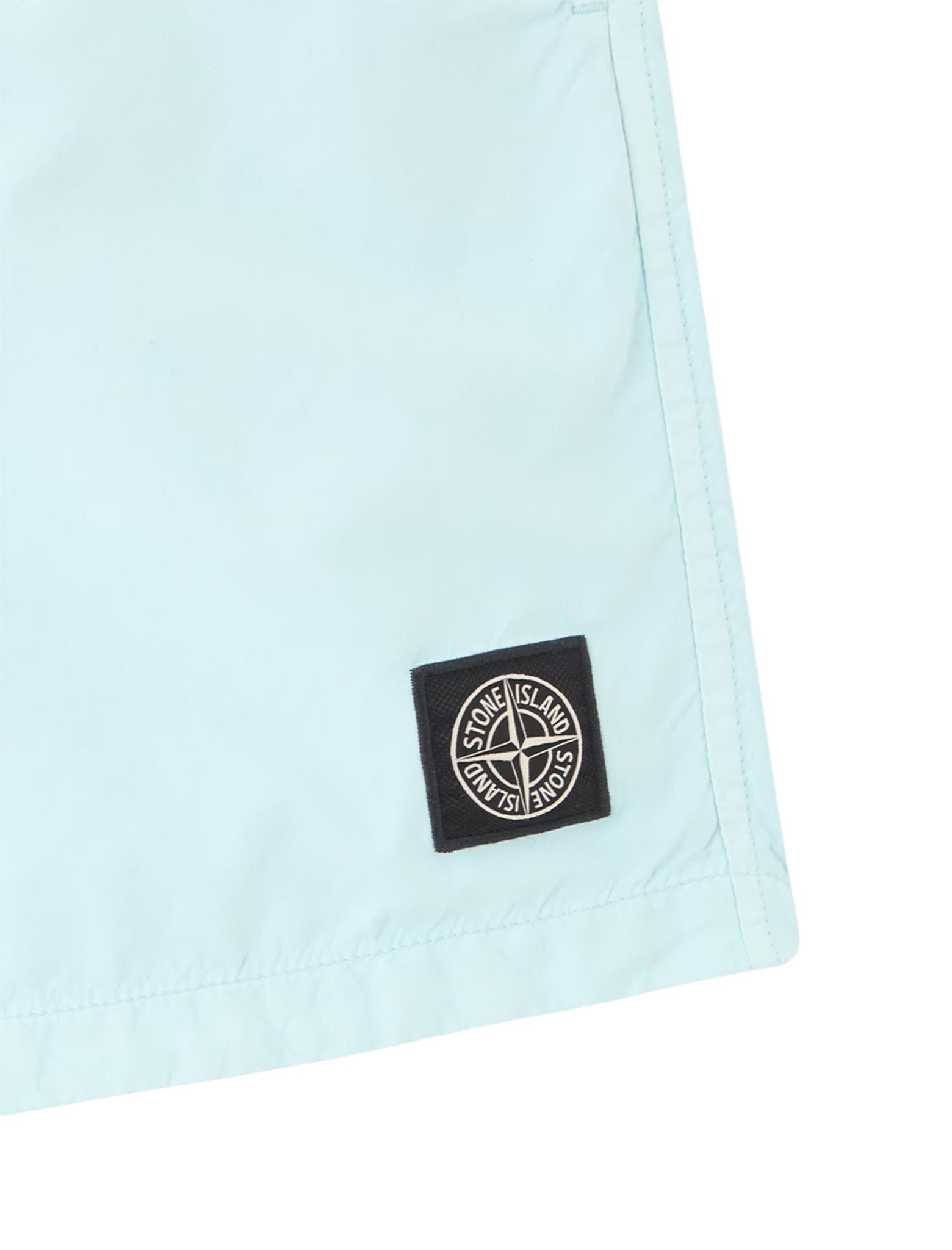 Logo brushed nylon swim shorts