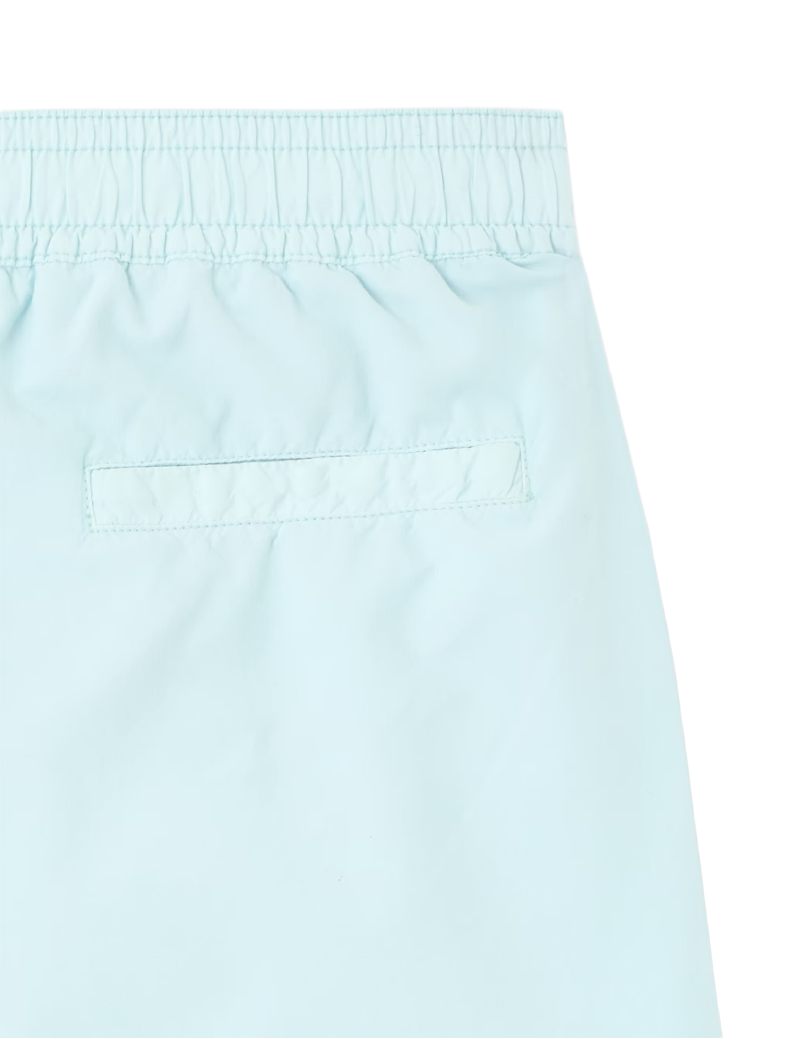Logo brushed nylon swim shorts