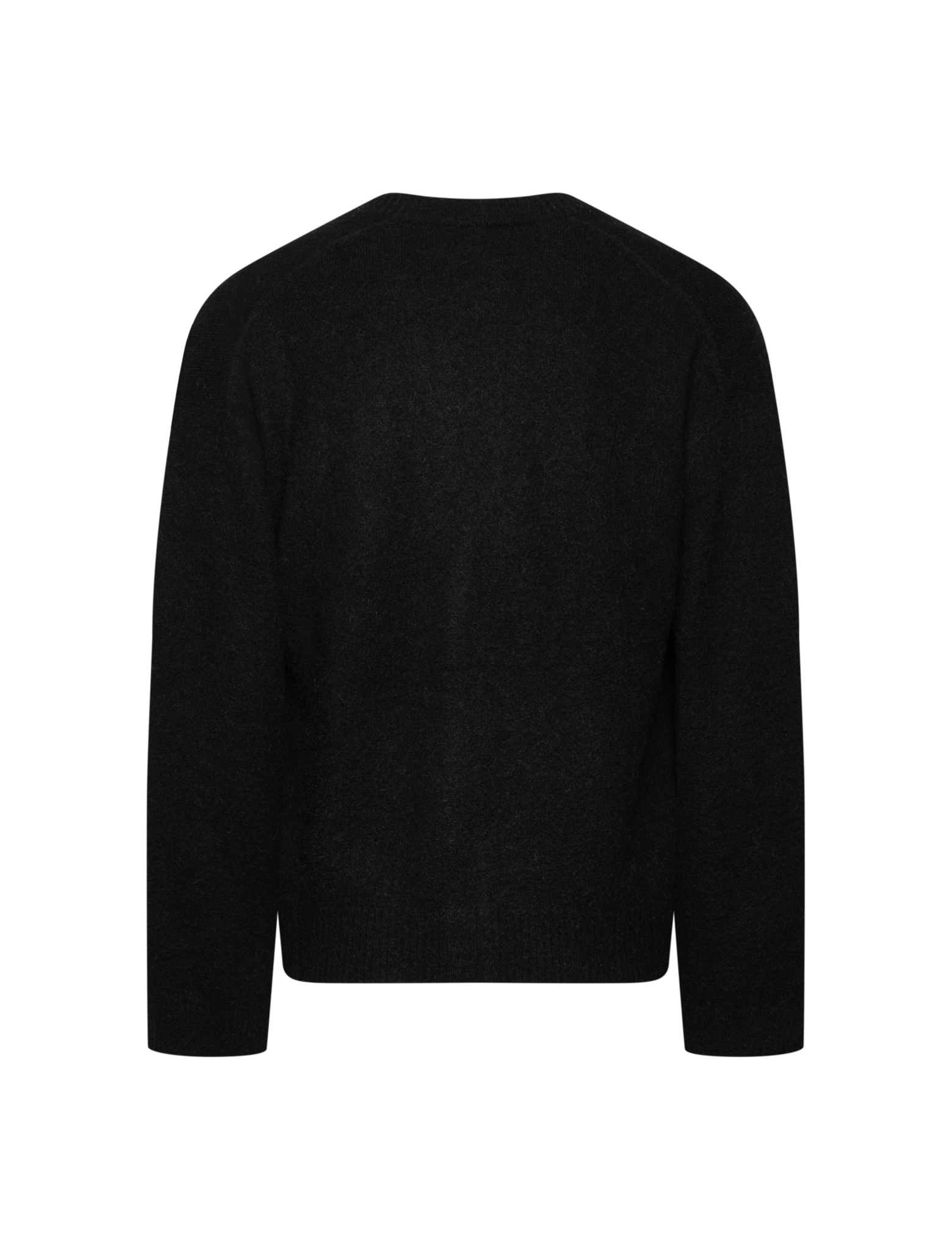 Logo v-neck knitted cardigan