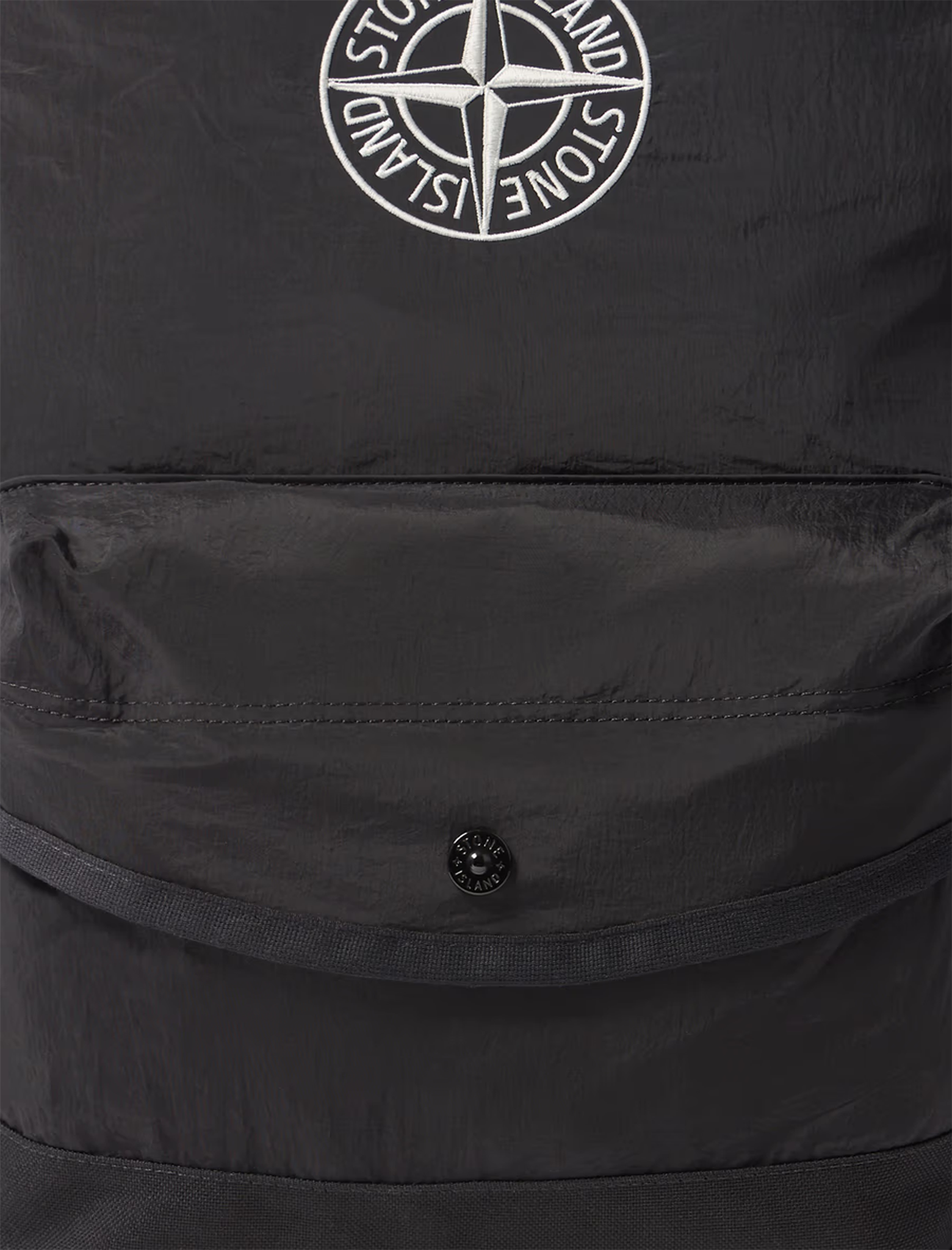 Logo embroided backpack