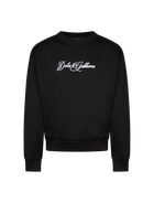 Logo embroidery sweatshirt