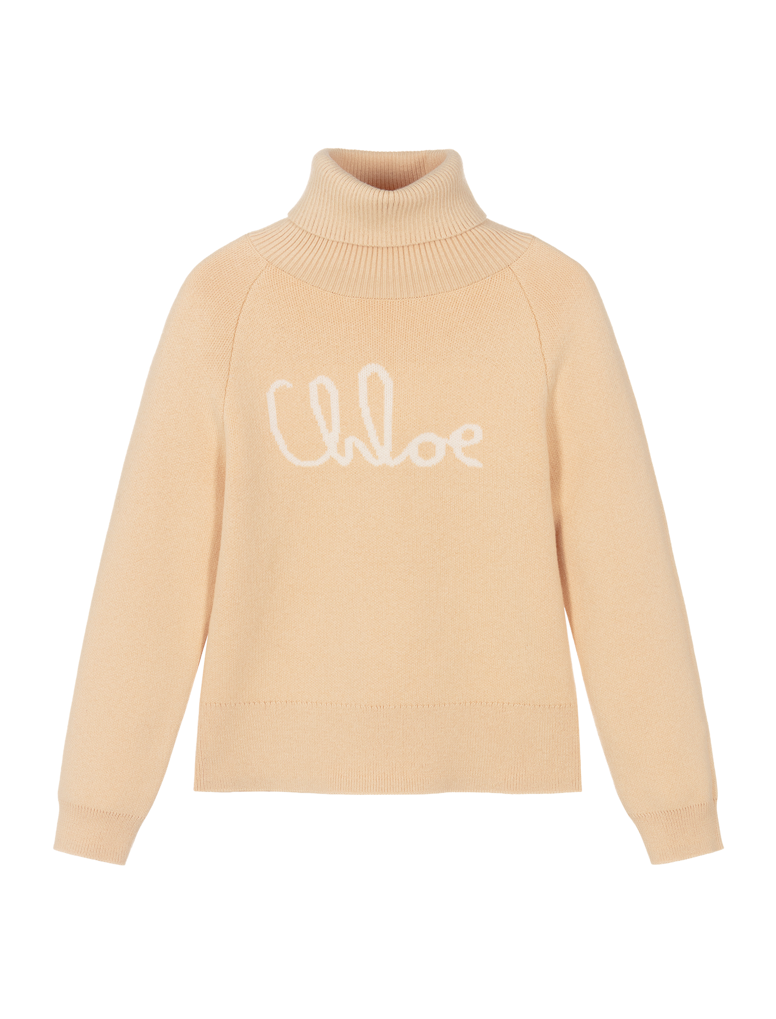 Logo knitted cotton jumper