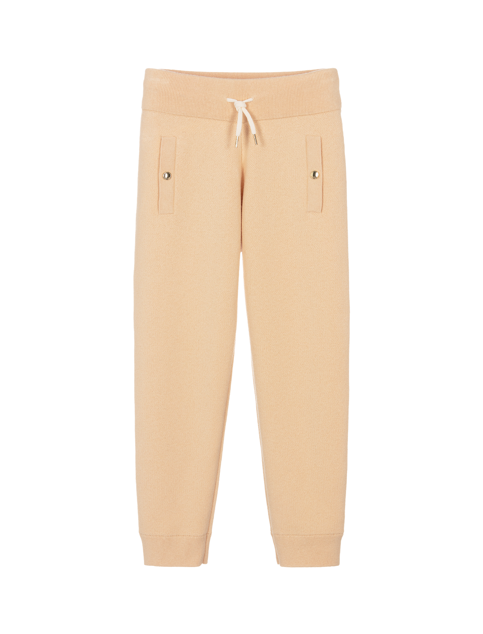 Logo knitted trousers