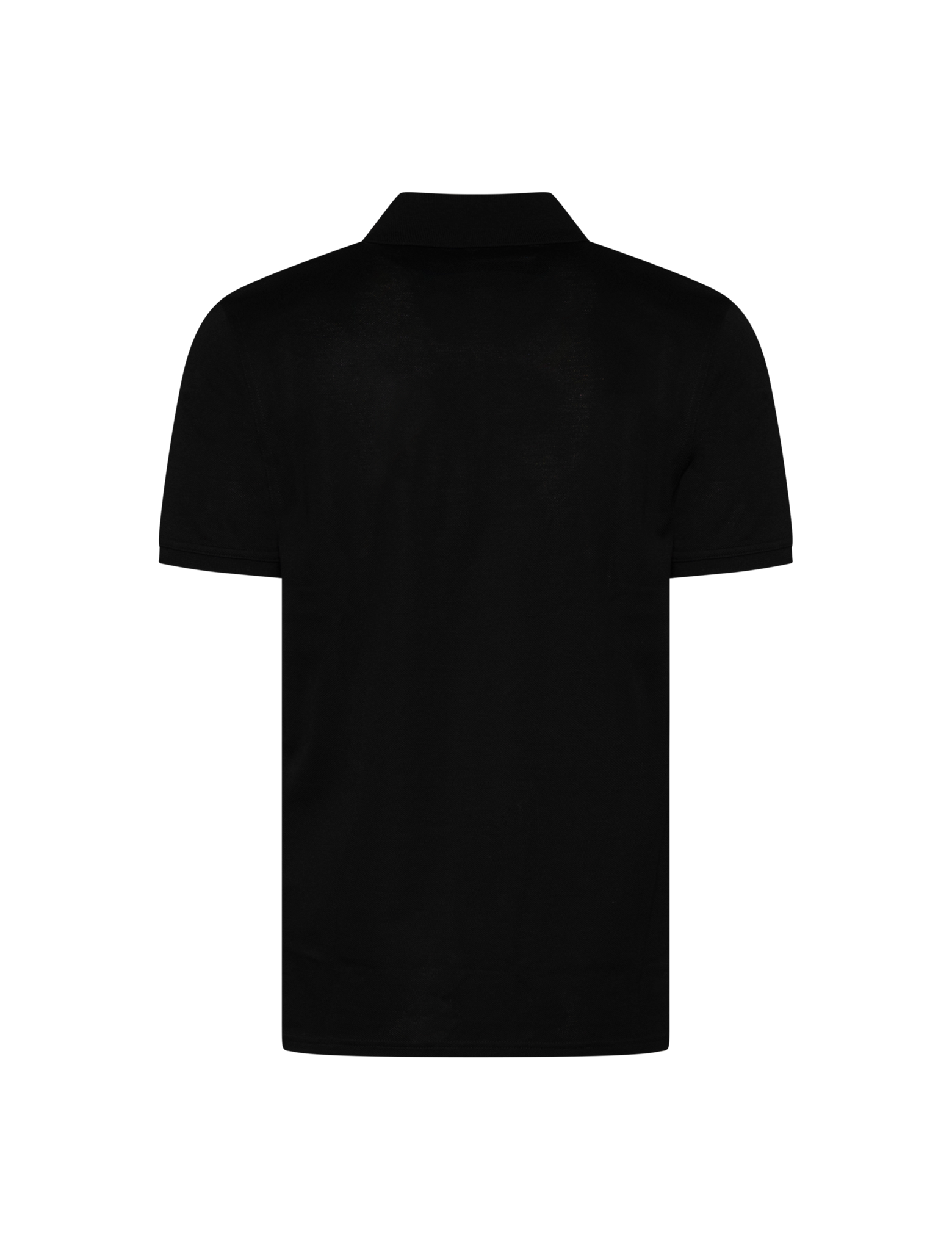 Logo patch polo shirt