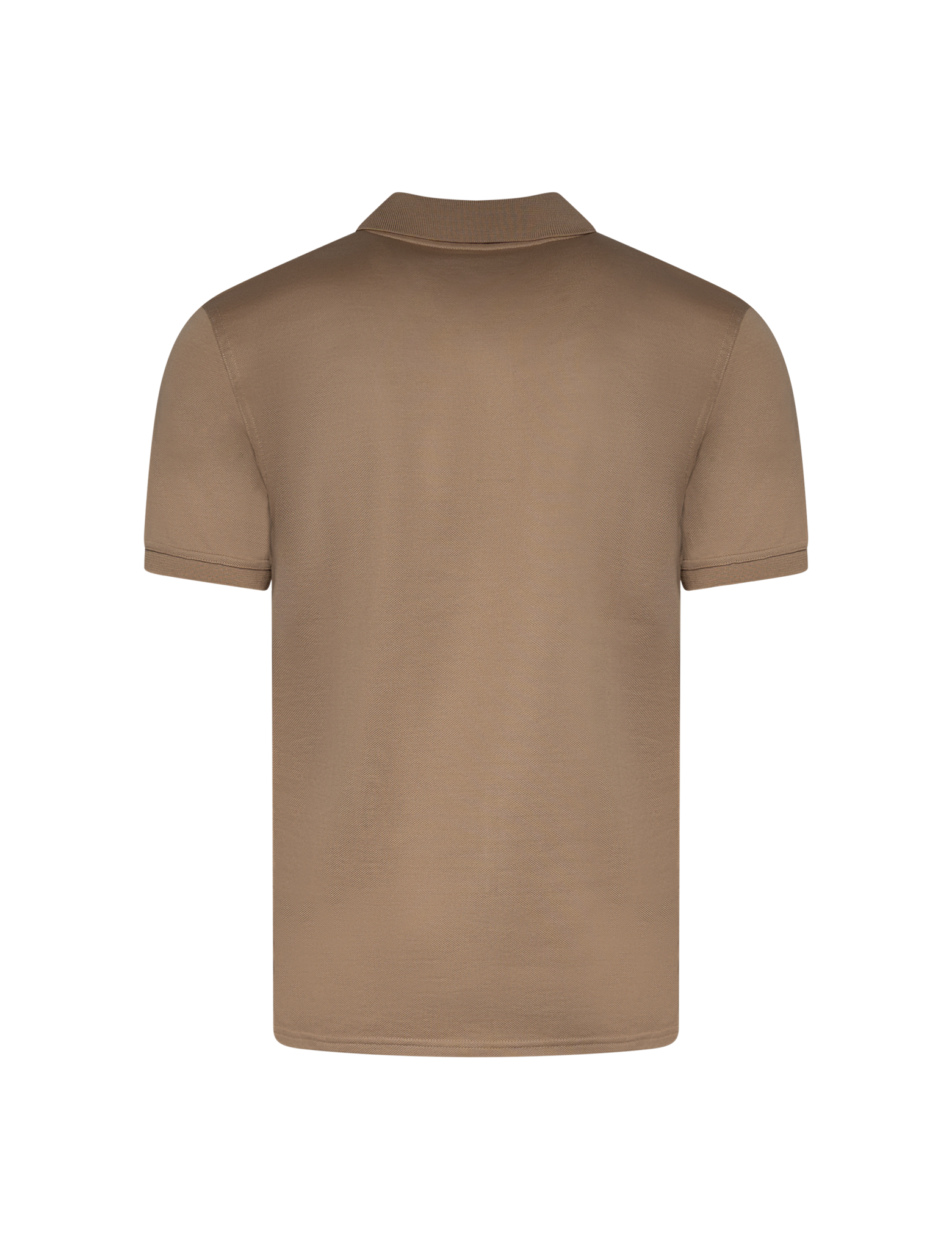 Logo patch polo shirt