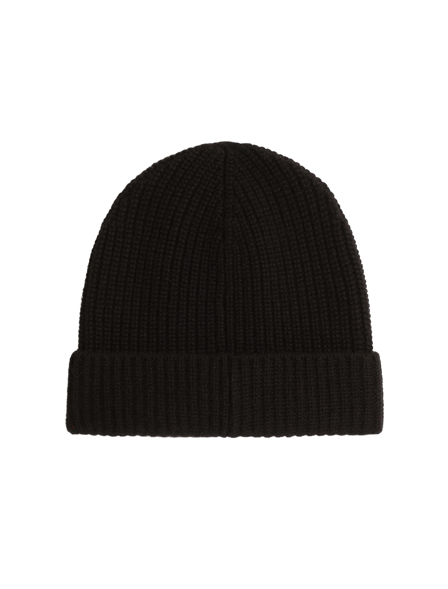 Logo plaque beanie hat
