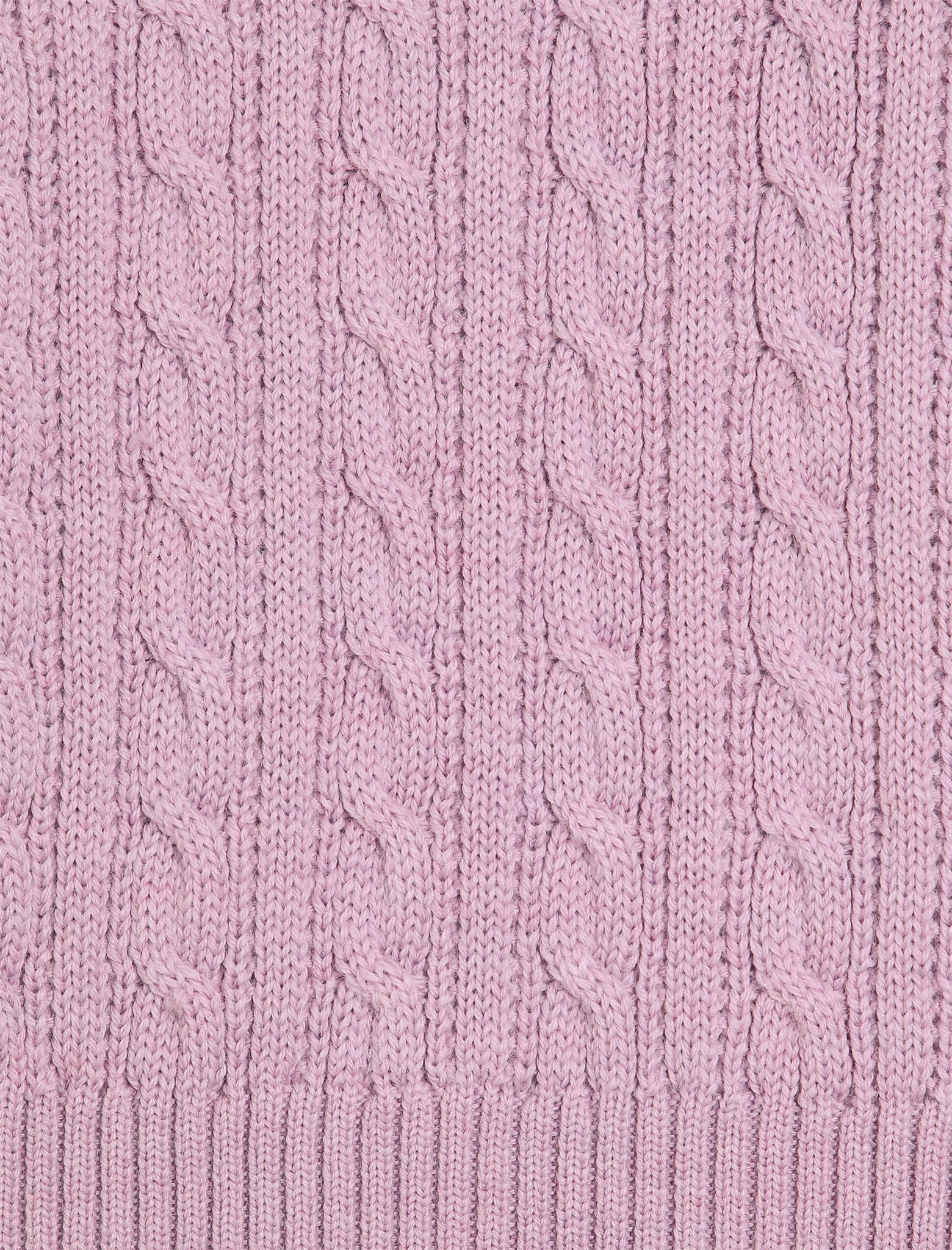 Logo plaque cable knitwear